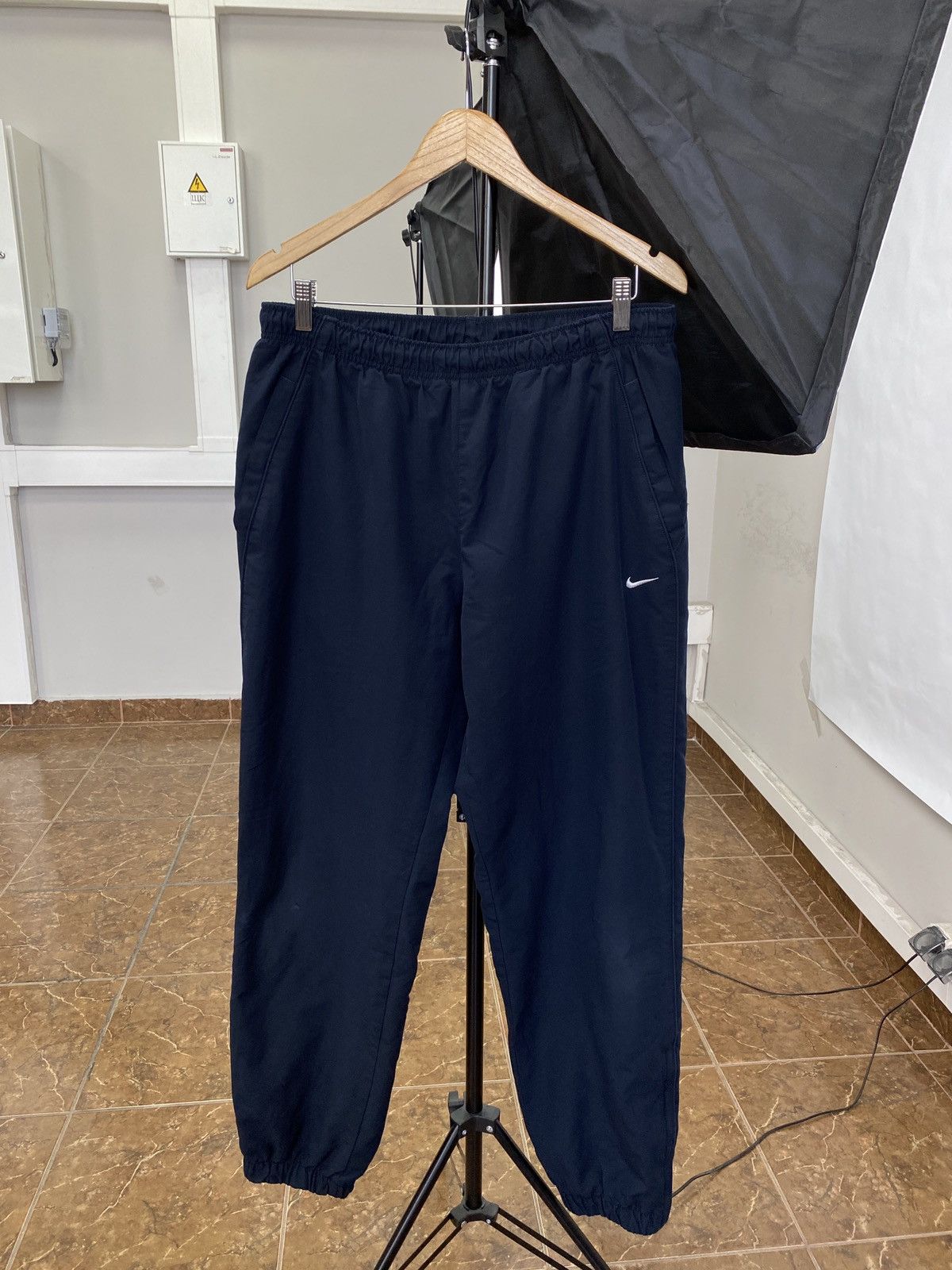 Nike 🇺🇸 Vintage 90s Nike Track Pants Y2K Rare Retro Hype Size US 34 / EU 50 - 1 Thumbnail