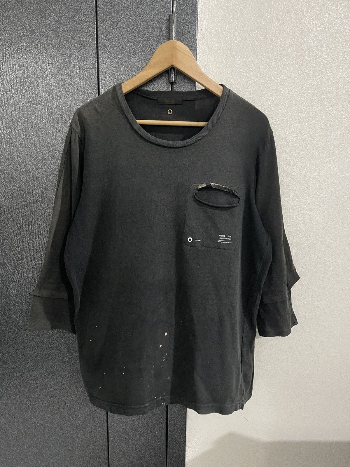 Undercover Vintage Undercover Faded Dissressed Pocket Tee Size US L / EU 52-54 / 3 - 1 Thumbnail