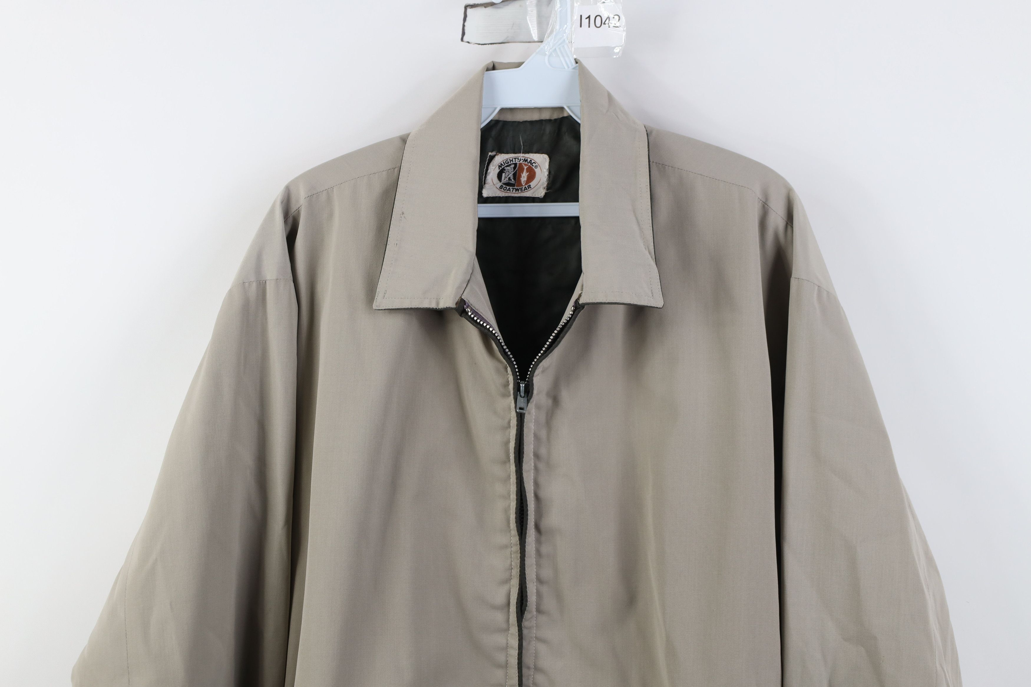 Vintage Vintage 70s Streetwear Sailing Full Zip Bomber Jacket USA Size US L / EU 52-54 / 3 - 2 Thumbnail
