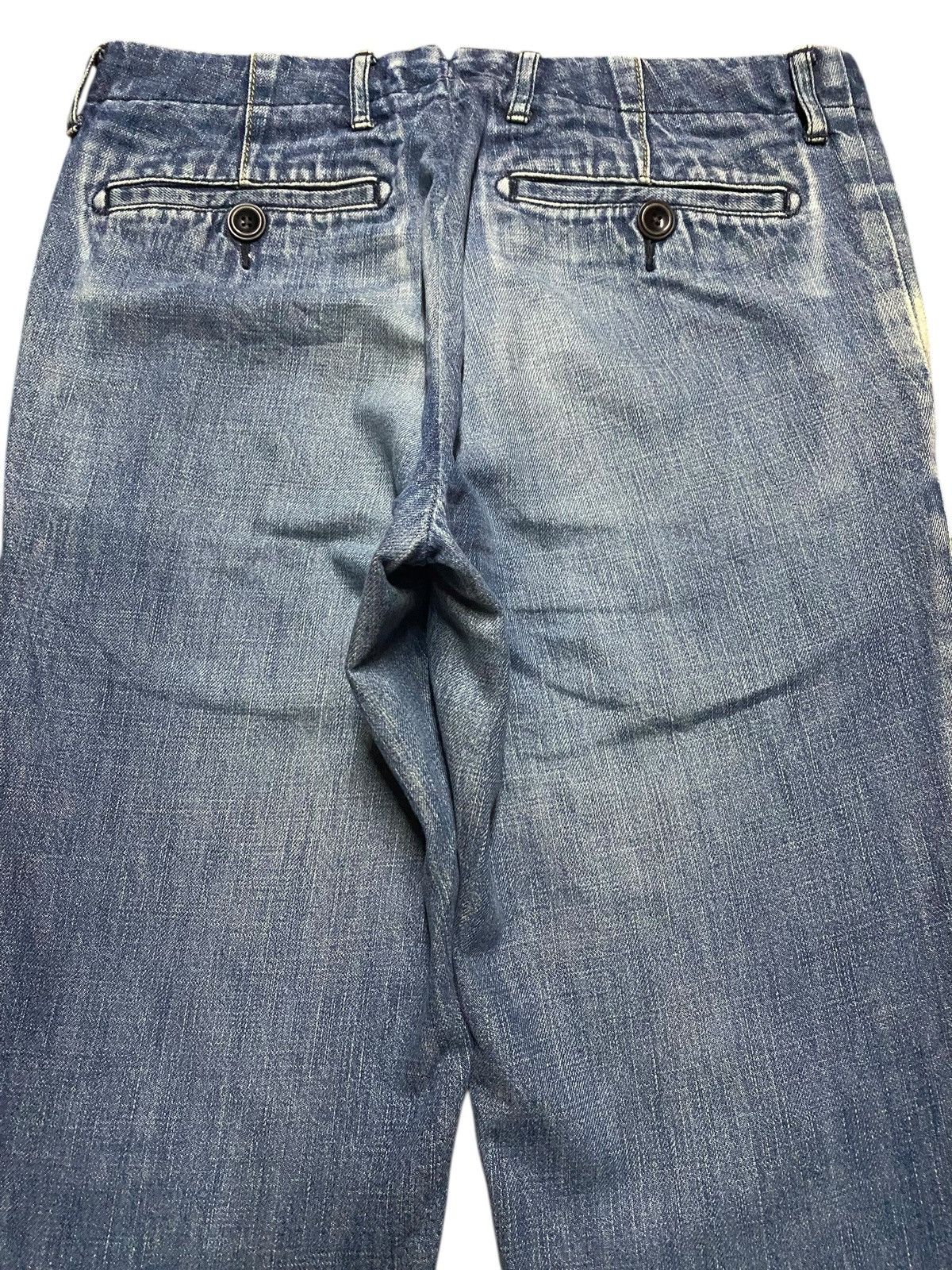 Comme des Garcons Homme Vintage Japanese Brand Comme Ca Men Faded Slim Jeans Size US 30 / EU 46 - 4 Thumbnail