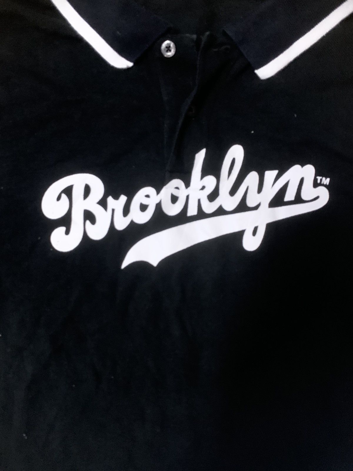 MLB × Majestic Brooklyn X Tommy Polo Shirt Size US M / EU 48-50 / 2 - 3 Thumbnail