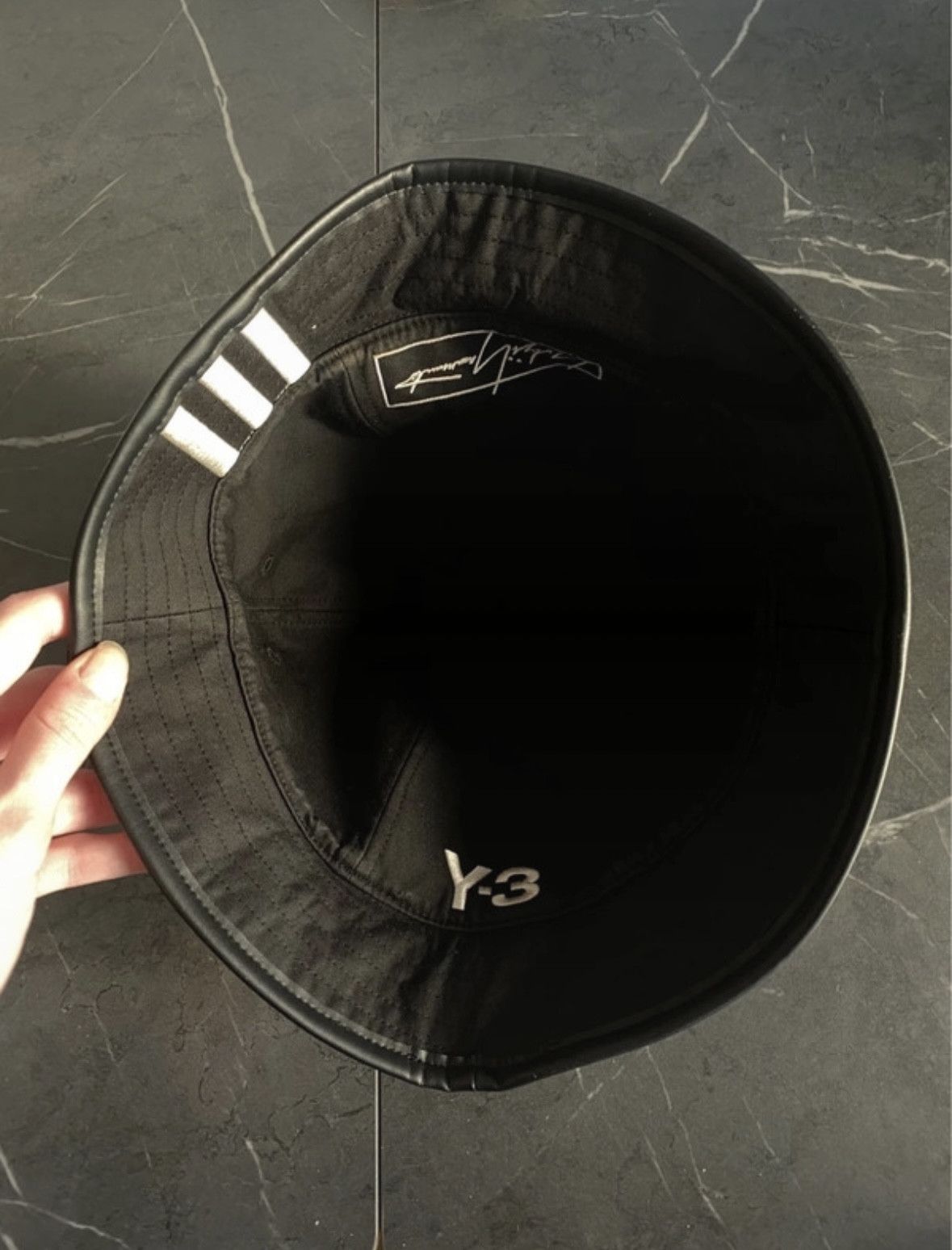 Adidas × Y-3 × Yohji Yamamoto Y-3 reversable bucket hat Size ONE SIZE - 2 Thumbnail