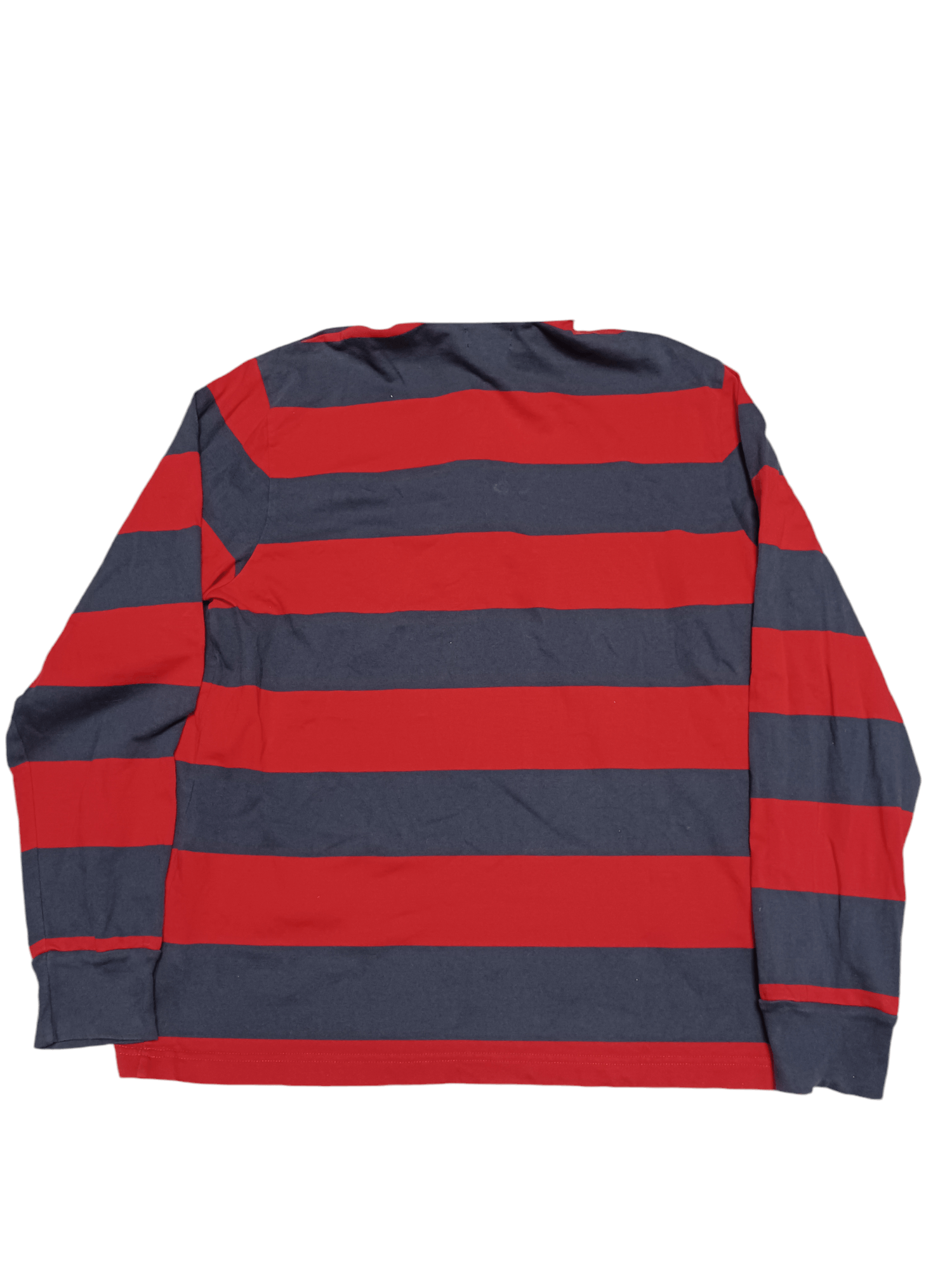 Polo Ralph Lauren VINTAGE POLO RALPH LAUREN STRIPED RUGBY SHIRT POLO JEANS Size US XL / EU 56 / 4 - 3 Thumbnail