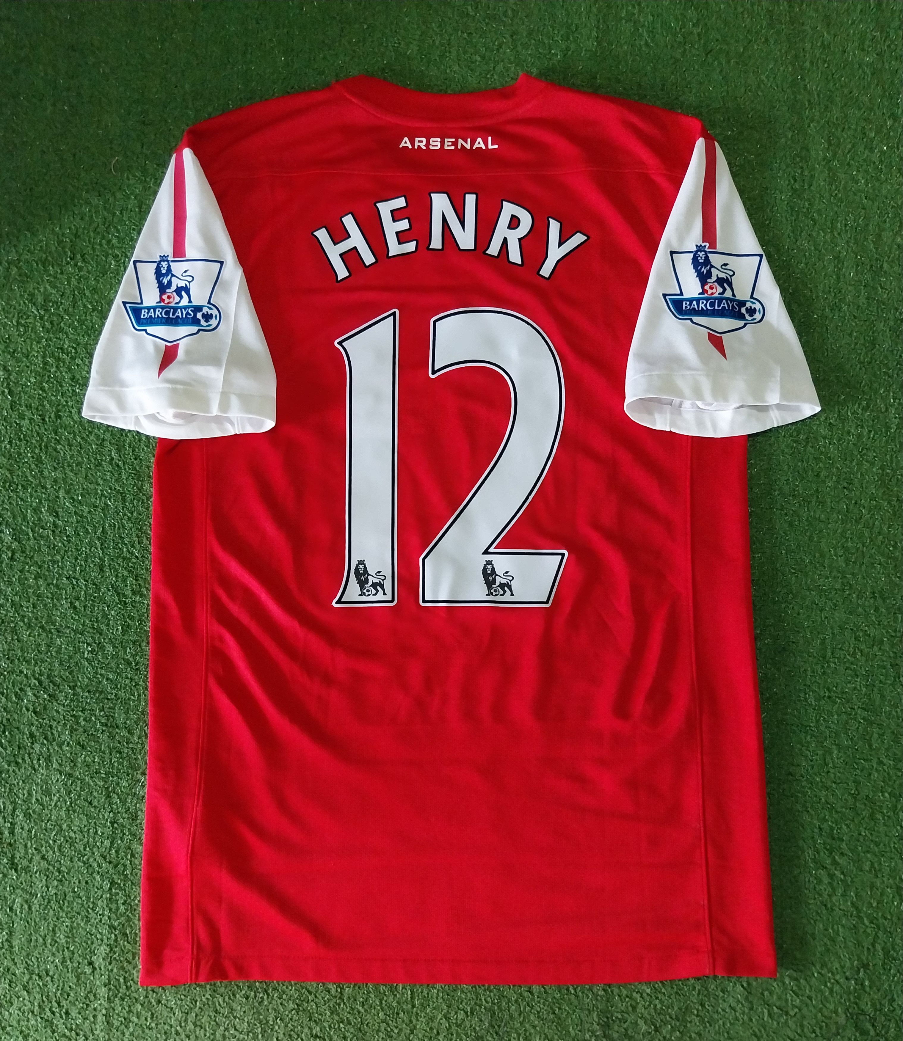 Nike Arsenal home 2011/2012 thierry henry jersey football Size US M / EU 48-50 / 2 - 2 Thumbnail