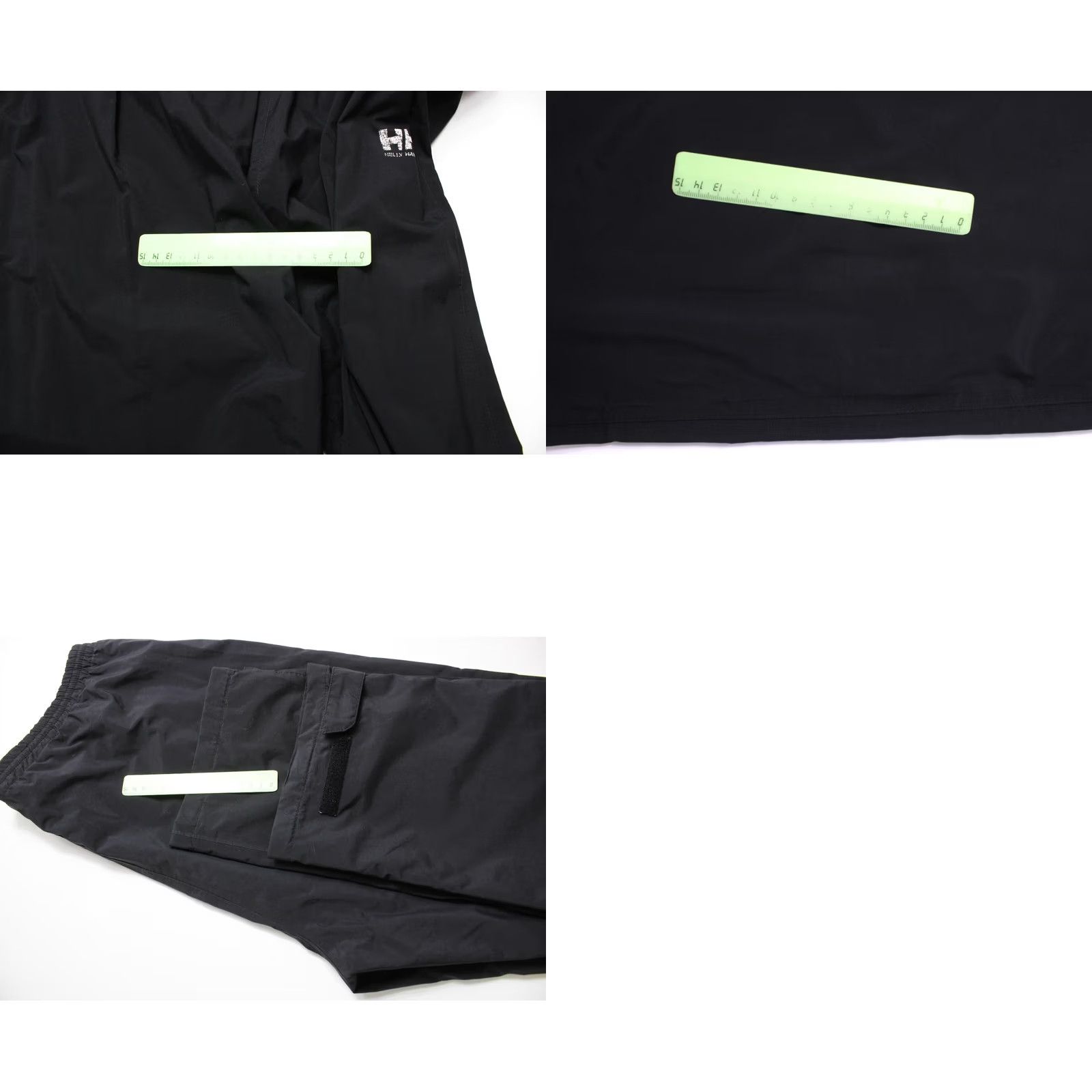 Helly Hansen HELLY HANSEN Helly Tech Trousers Men's LARGE Elastic Waist Adjustable Bottom Black Size US 33 - 8 Thumbnail