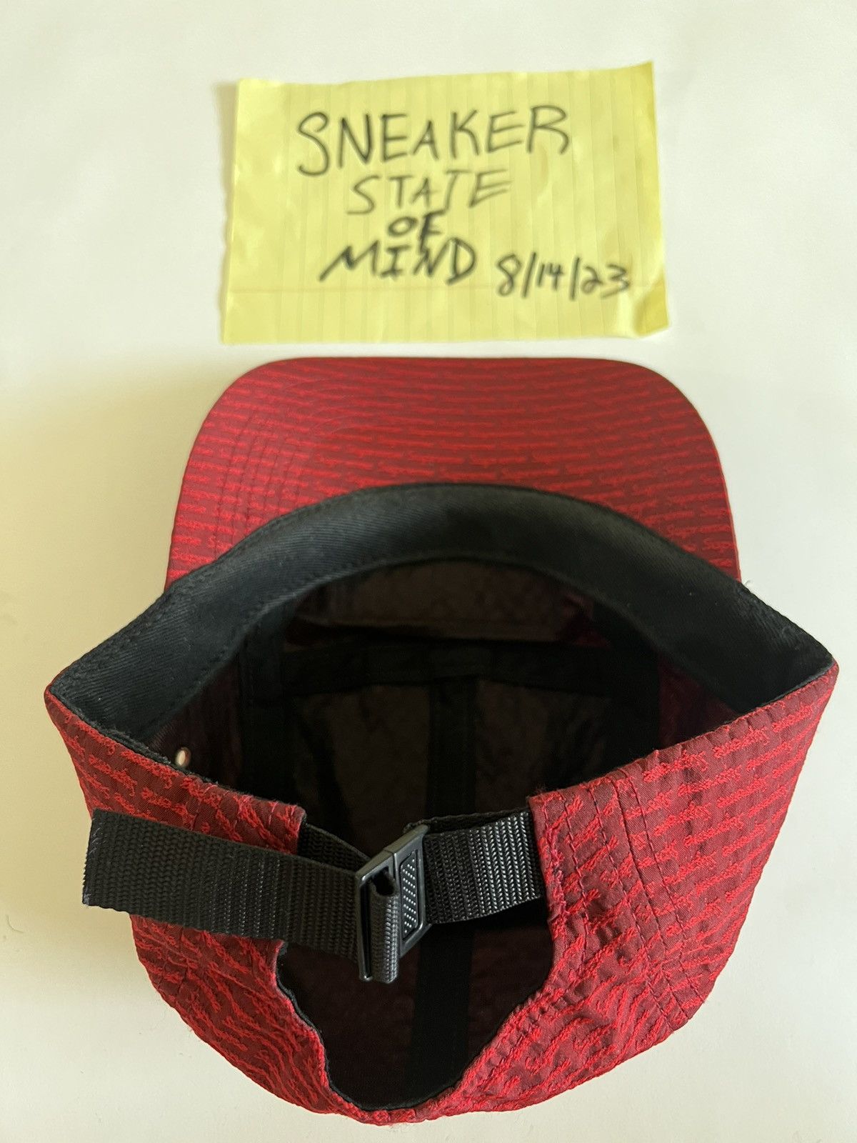 Supreme RARE RED REPEATER SUPREME CAMP CAP F/W 2013 FAST SHIPPING Size ONE SIZE - 7 Thumbnail