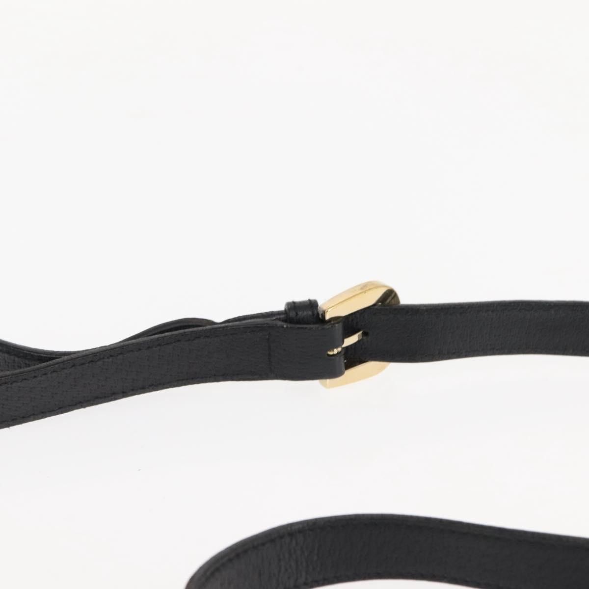Gucci GUCCI GG Canvas Abbey Shoulder Bag Black Gold Size ONE SIZE - 9 Thumbnail