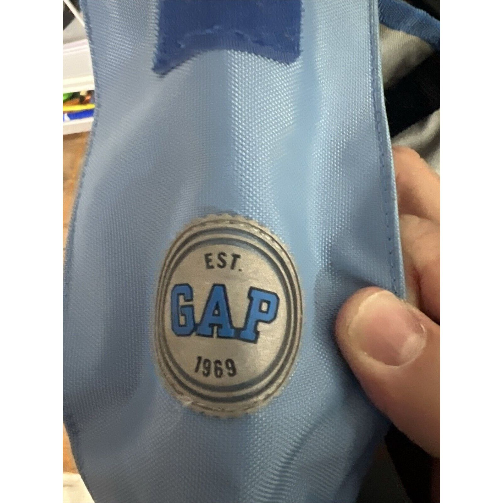 Gap New Vintage Gap Men's Nylon Shoulder Messenger Bag Blue Size ONE SIZE - 6 Thumbnail