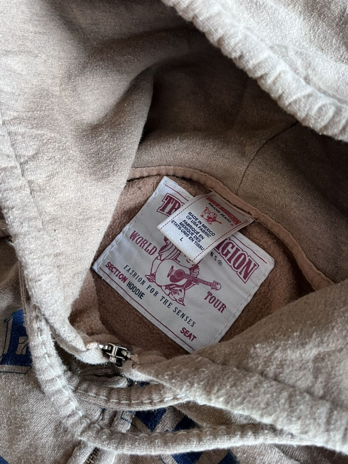 True Religion Vintage Y2K True Religion Zip Hoodie Size US L / EU 52-54 / 3 - 4 Thumbnail