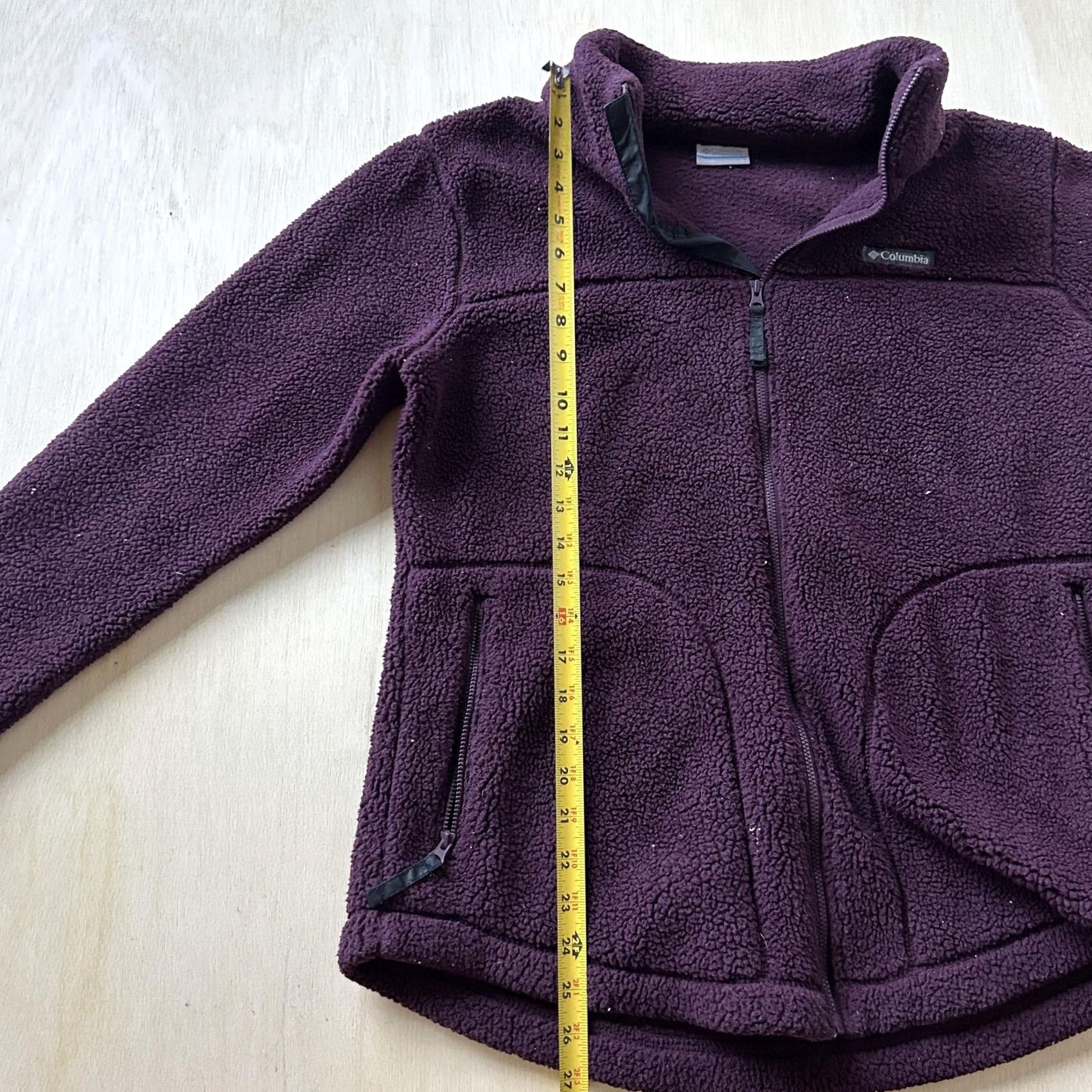 Vintage Columbia Fleece Jacket Womens Large Purple Full Zip Pockets Casual Outdoor Size L / US 10 / IT 46 - 5 Thumbnail