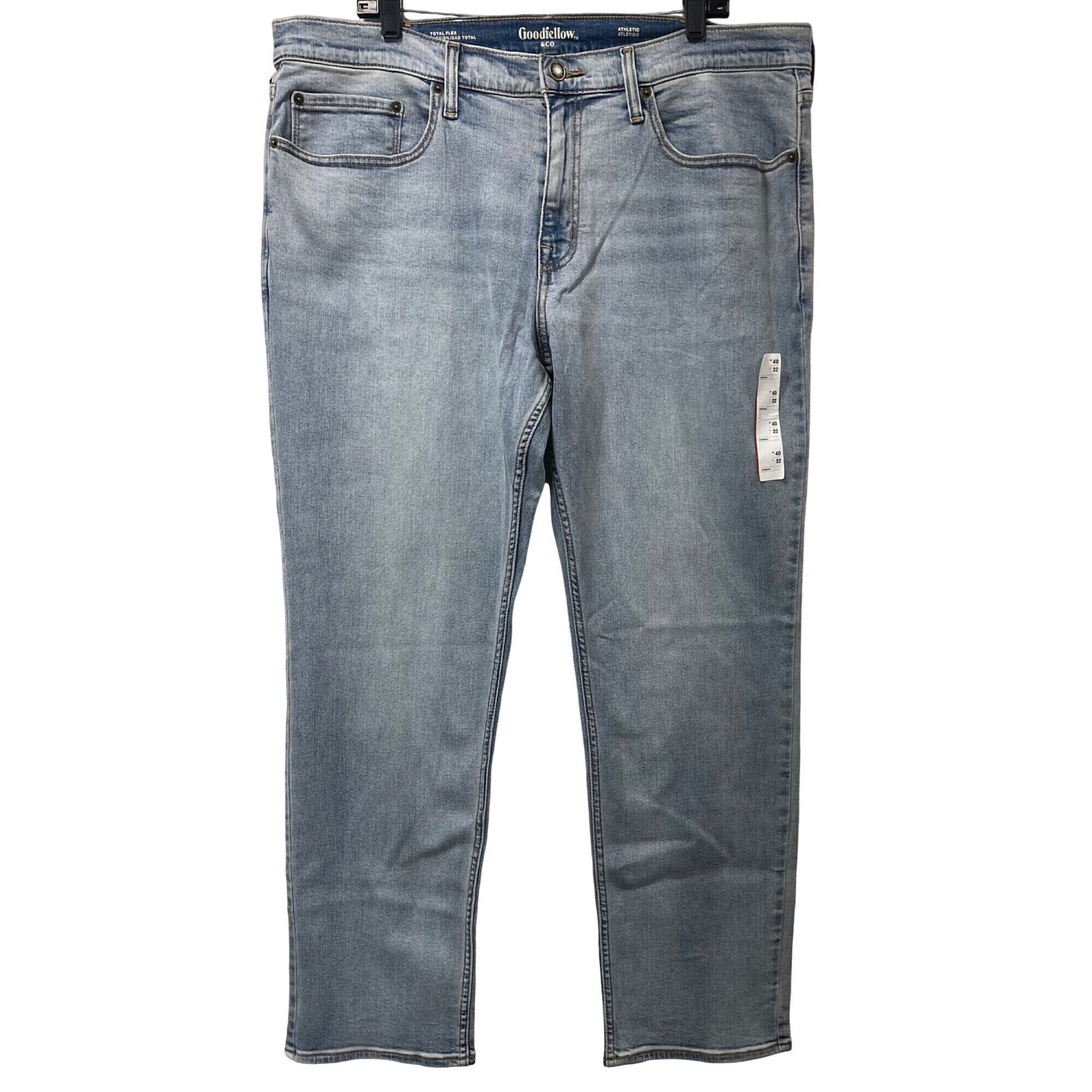 Other Goodfellow & Co - Men's Athletic Total Flex Jeans - Blue Was Size US 40 / EU 56 - 1 Thumbnail
