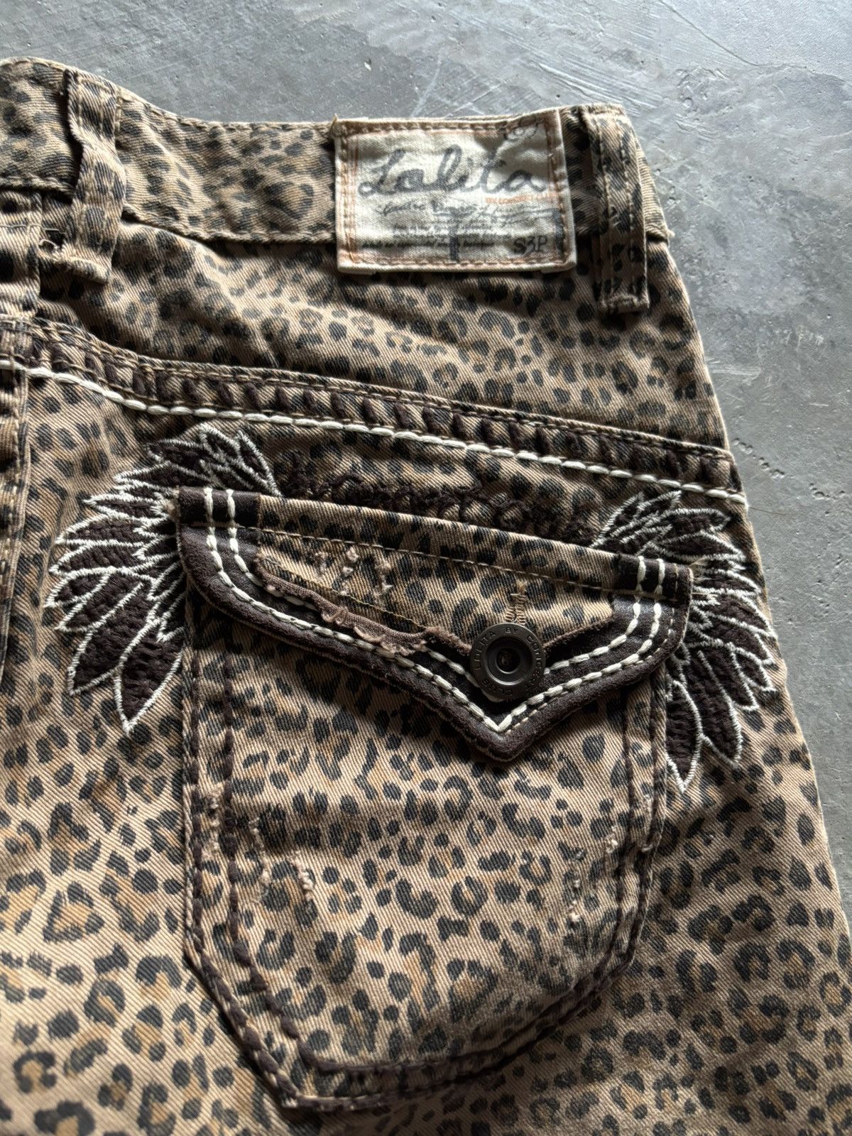 Hysteric Glamour y2k lolita punk leopard alloverprint design dope back pocket Size 28" / US 6 / IT 42 - 17 Thumbnail
