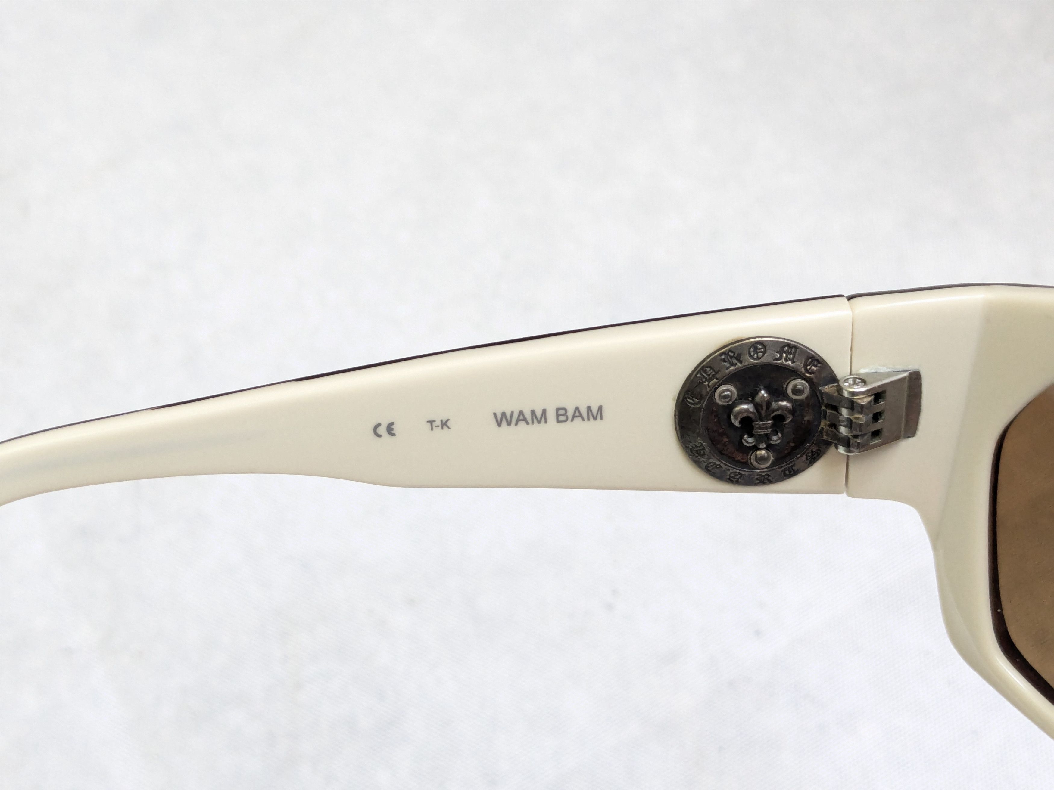 Chrome Hearts Chrome Hearts Wam Bam Sunglasses Brown Flier De Lis Size ONE SIZE - 8 Thumbnail
