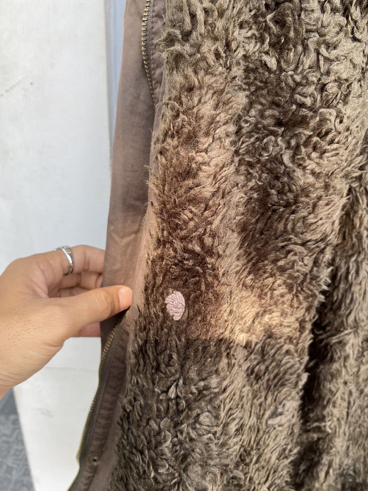 In The Attic Long Furry Winter Coat by In The Attic Size US XL / EU 56 / 4 - 15 Thumbnail