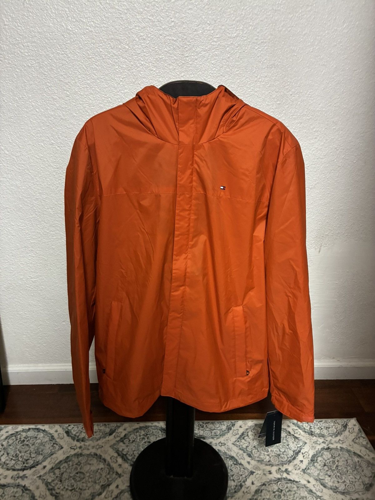 Tommy Hilfiger Tommy Hilfiger raincoat orange jacket all weather new w/tags Size US L / EU 52-54 / 3 - 1 Thumbnail