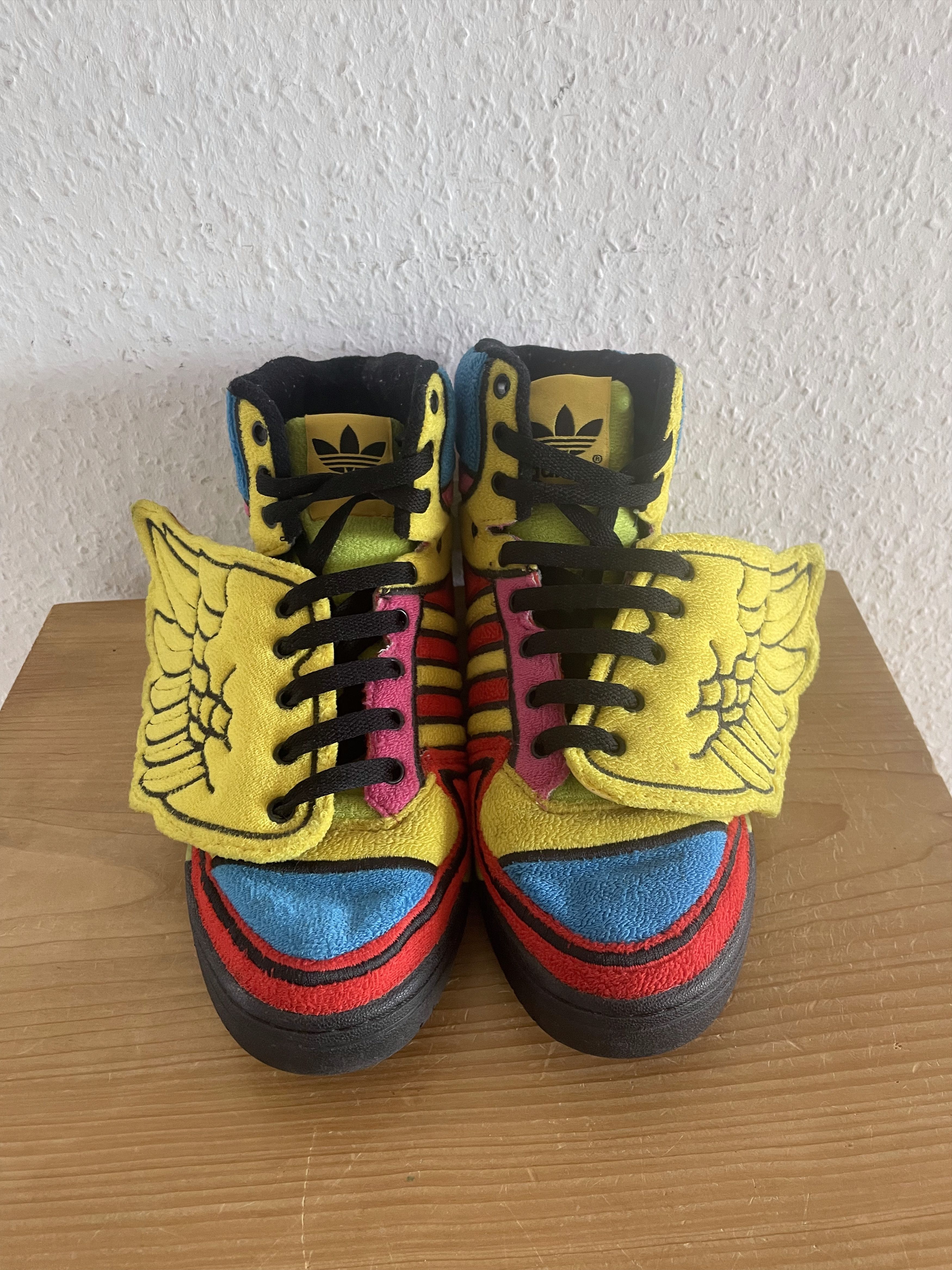 Adidas × Jeremy Scott JS Wings 1.0 Rainbow Fleece Size US 7.5 / EU 40-41 - 1 Thumbnail