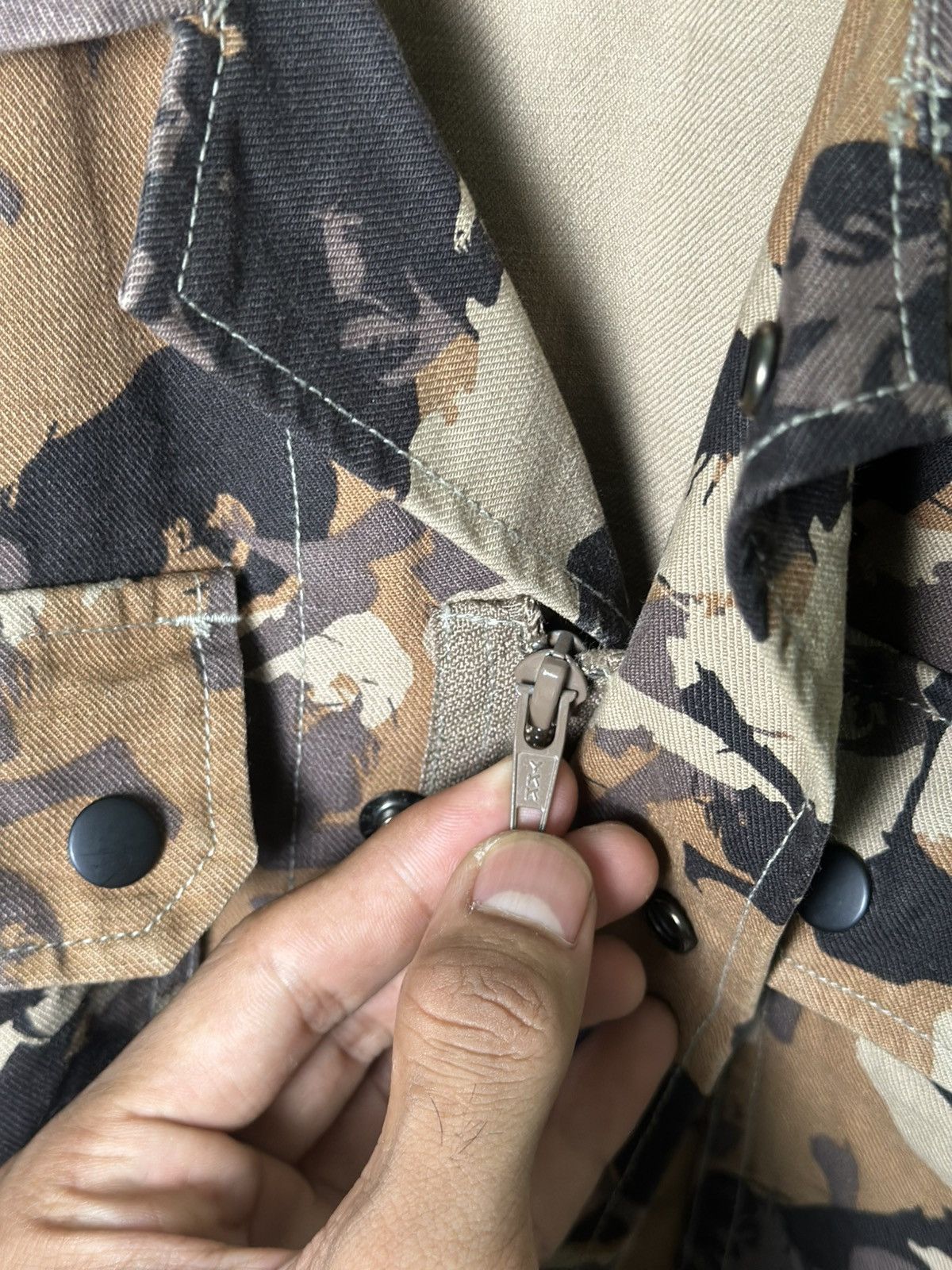Japanese Brand RARE Hide and Seek Japan Vtg Military Workwear Jacket Size US L / EU 52-54 / 3 - 17 Thumbnail