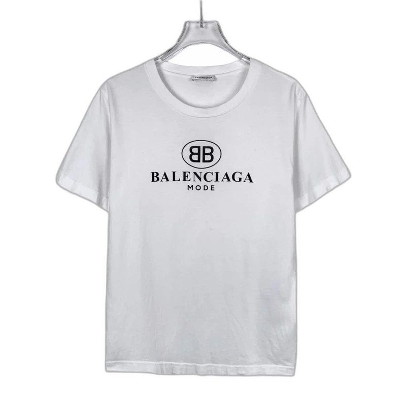 BALENCIAGA バレンシアガ MODE ロゴTシャツ XS ホワイト Balenciaga Balenciaga White Logo Cotton T-Shirt | Grailed