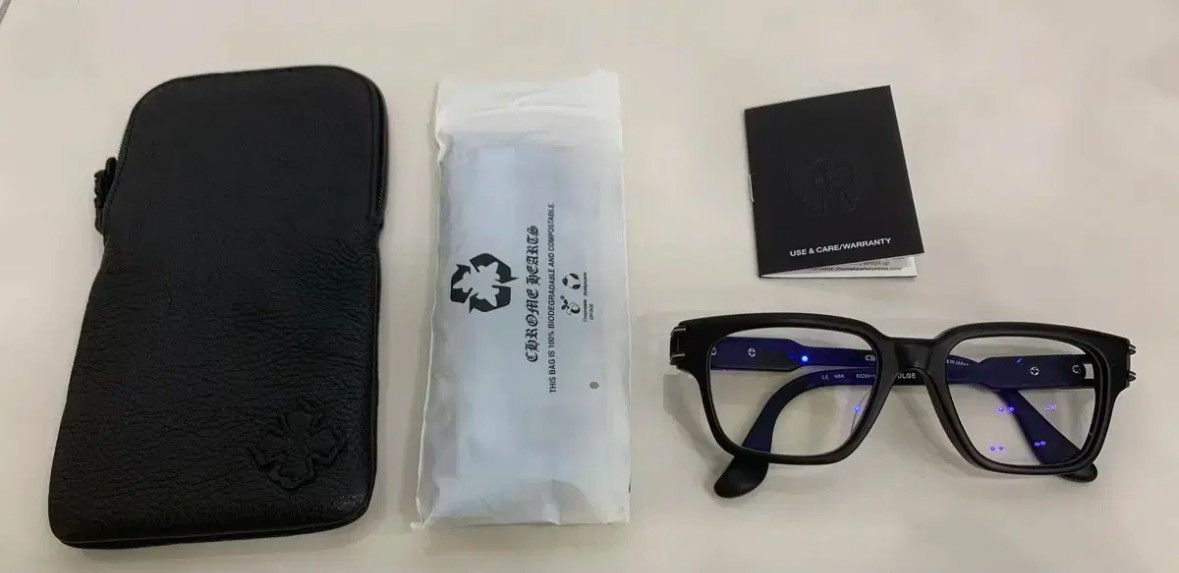 Chrome Hearts BULGE [MBK] Glasses Size ONE SIZE - 2 Thumbnail