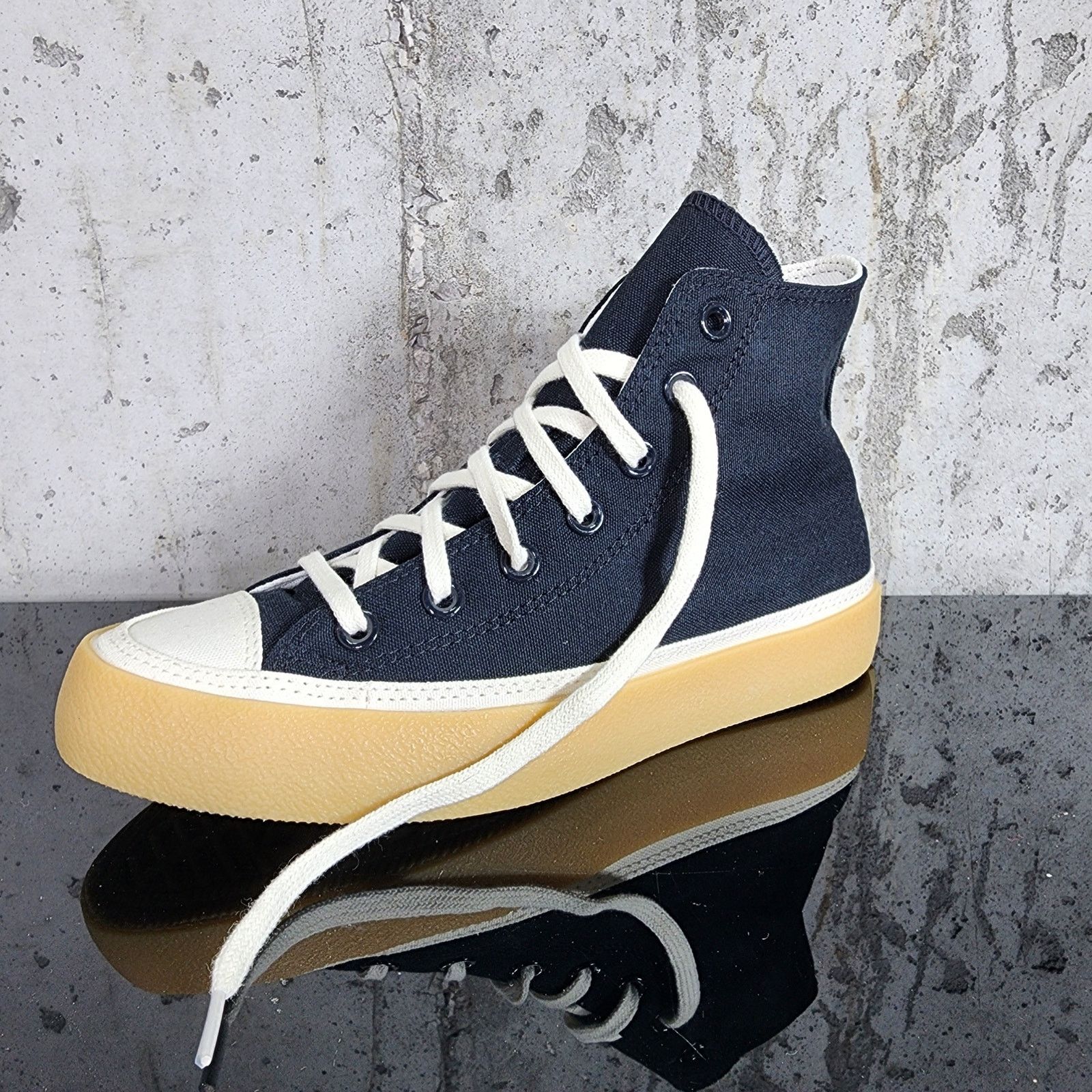 Converse Converse Chuck Taylor All Star Retro Rubber High Top Black Size US 8 / IT 38 - 1 Thumbnail