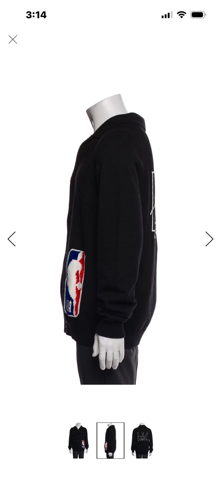 Louis Vuitton Louis Vuitton & NBA collaboration luxury wool coat Size US L / EU 52-54 / 3 - 9 Thumbnail