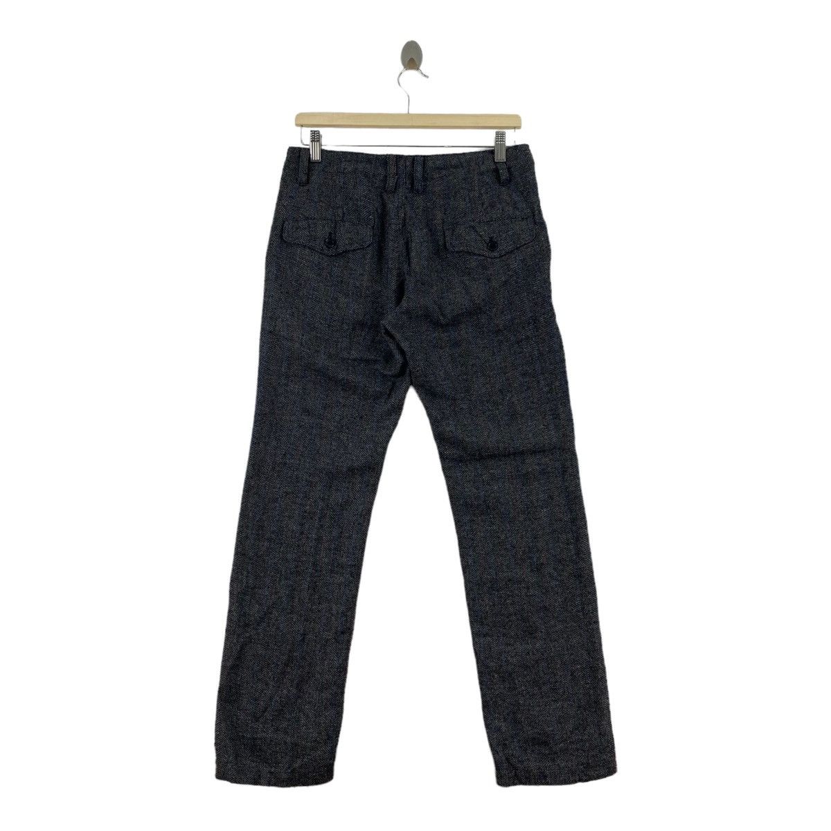 Japanese Brand HANJIRO Japanese Brand Slim Fit Wool Casual Trousers Pant Size US 30 / EU 46 - 3 Thumbnail