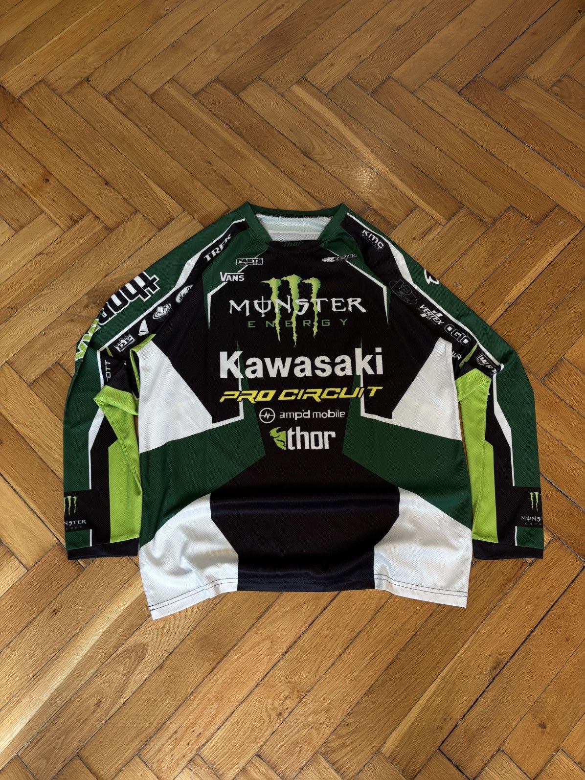 A$AP Rocky Grail Kawasaki Monster Energy Asap Rocky Jersey longslive Size US L / EU 52-54 / 3 - 4 Thumbnail