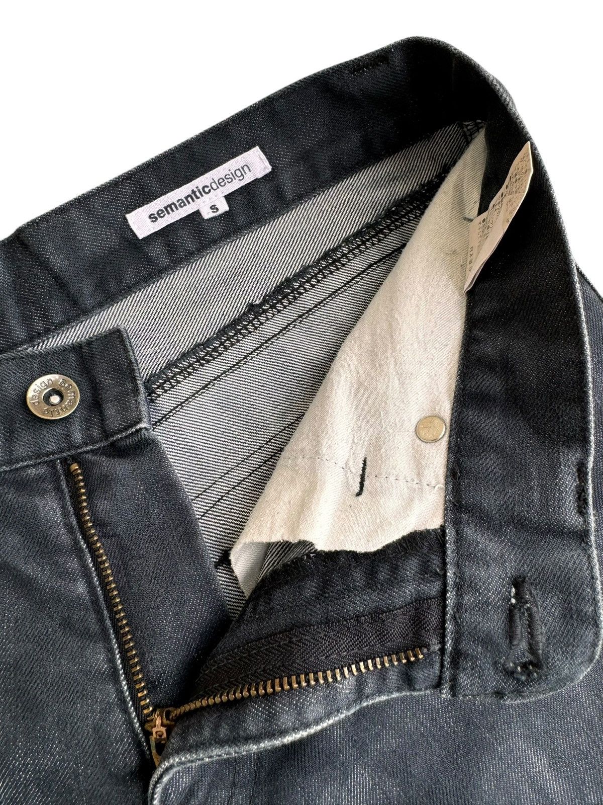 In The Attic × Tornado Mart × semanticdesign 🔥 Vintage Japanese Brand Semantic Design Jeans Size US 30 / EU 46 - 13 Thumbnail