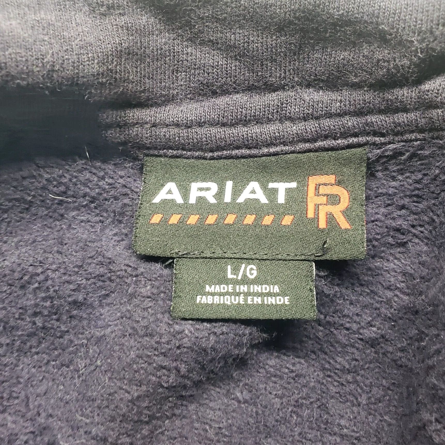 Ariat Ariat FR CAT 2 Women's Gray Quarter Zip Jacket Adult Large Size L / US 10 / IT 46 - 4 Thumbnail