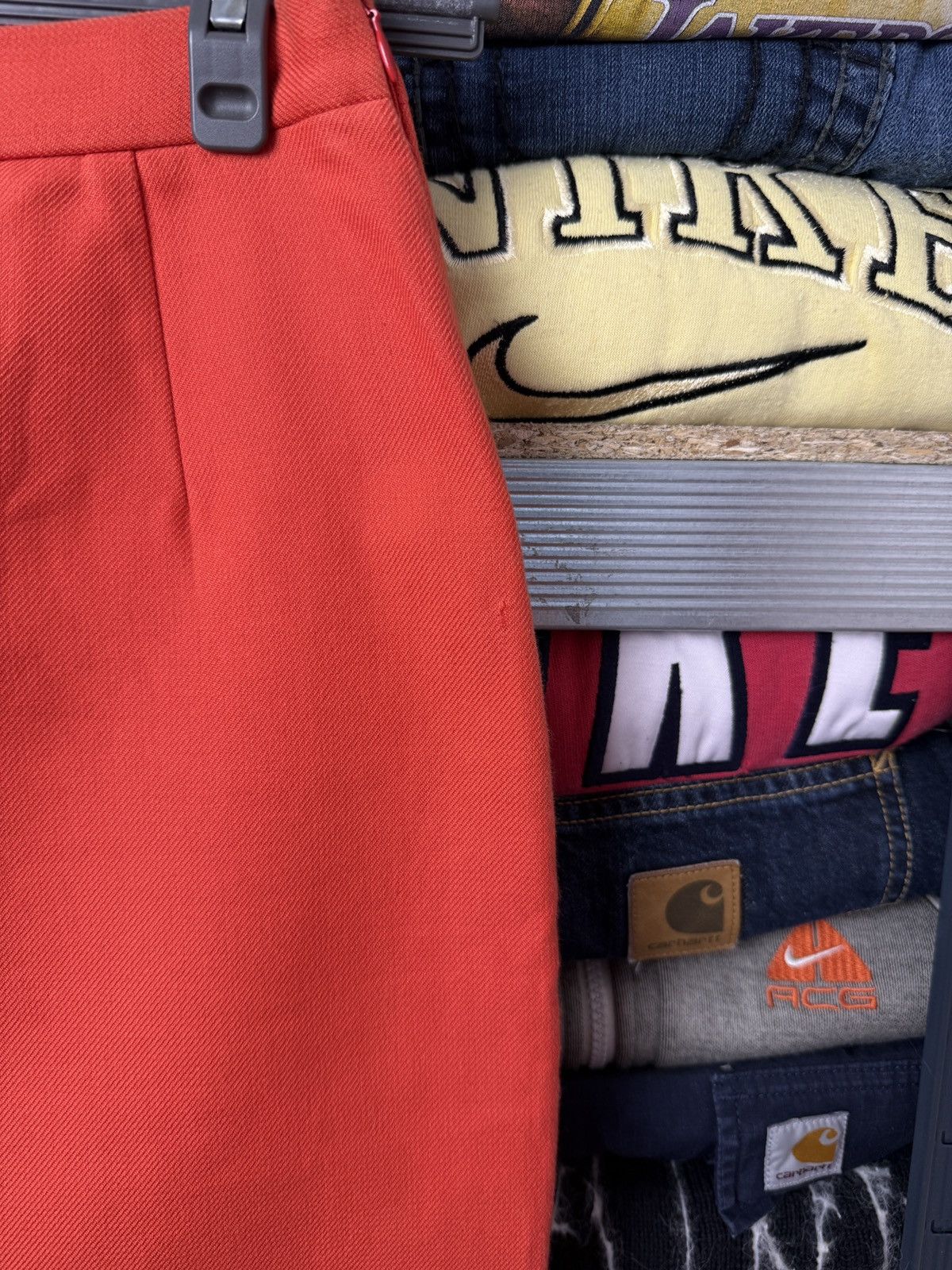 Prada Prada Luxury Orange skirt Size 42 Size 28" / US 6 / IT 42 - 4 Thumbnail