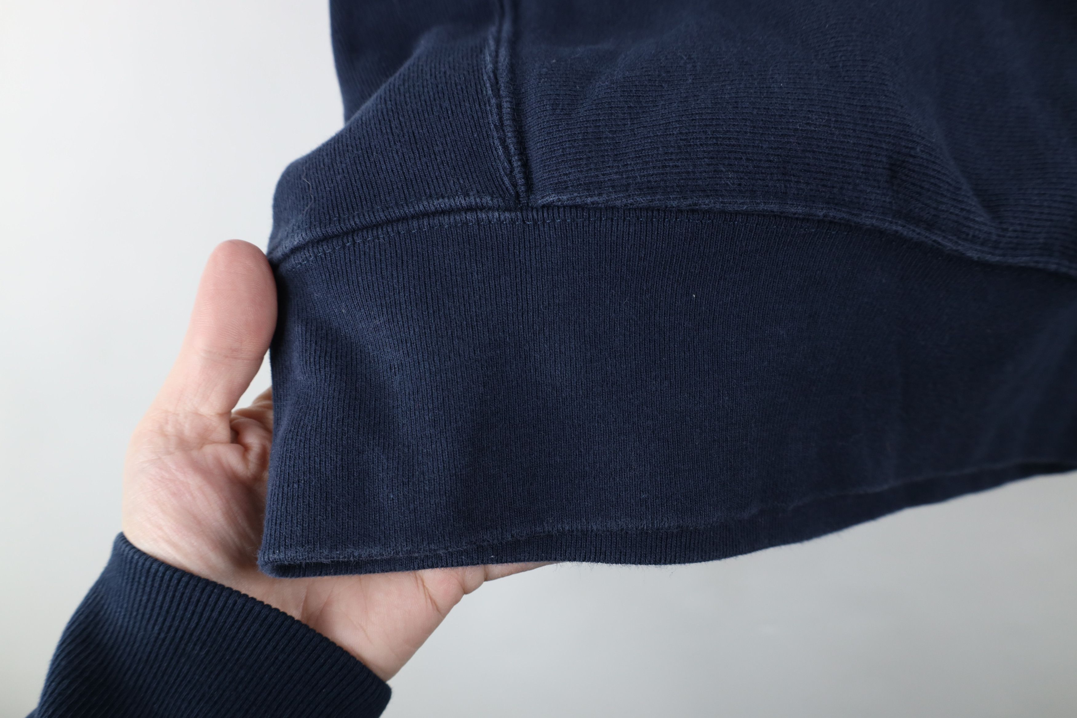 Champion × Vintage Vintage 90s Y2K Champion Reverse Weave Sweatshirt Blue Size US S / EU 44-46 / 1 - 6 Thumbnail