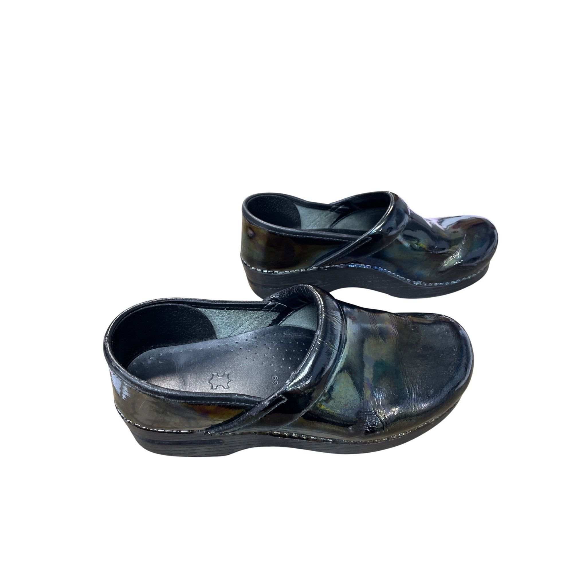 Dansko Dansko Womans Black walking nursing all day wear clogs Sz 8 Size US 8 / IT 38 - 3 Thumbnail