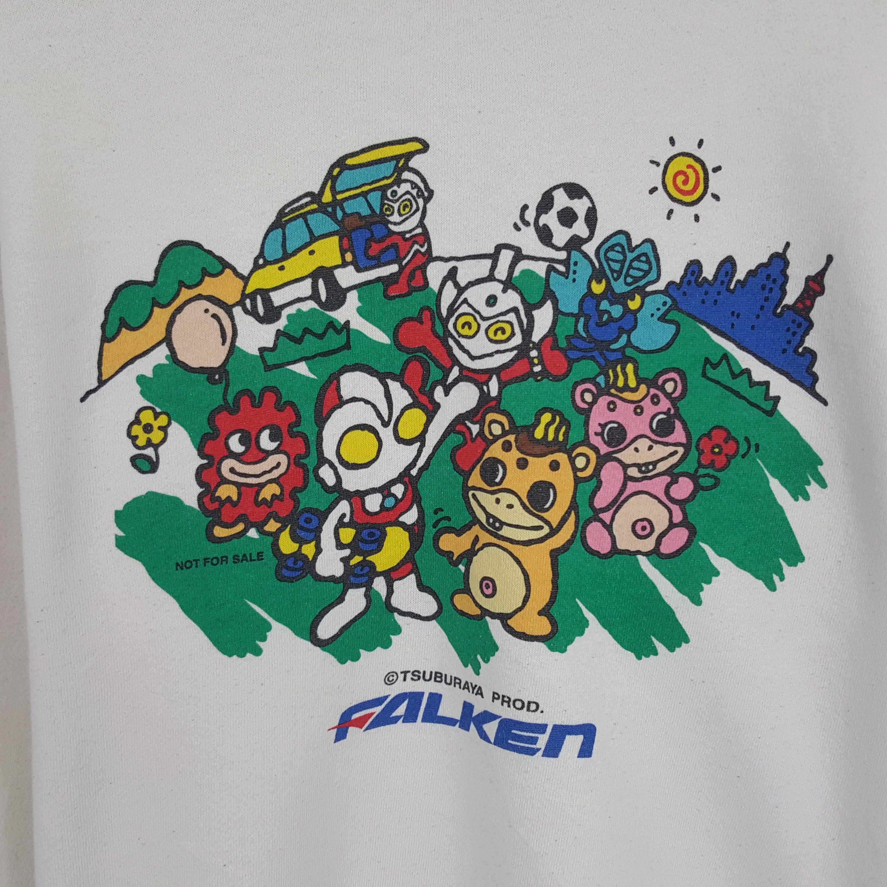 Japanese Brand × Vintage Vintage Falken Cartooon Style Sweatshirt Size US L / EU 52-54 / 3 - 2 Thumbnail