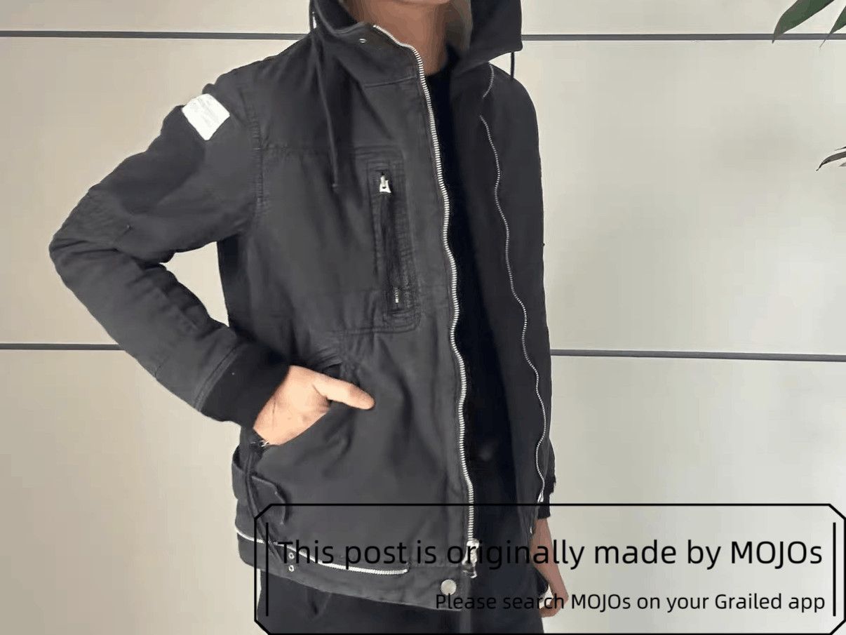 Undercover Sz 1 Undercover 10AW Multi Zip Padded Bike Jacket mojos18161 Size US S / EU 44-46 / 1 - 9 Thumbnail