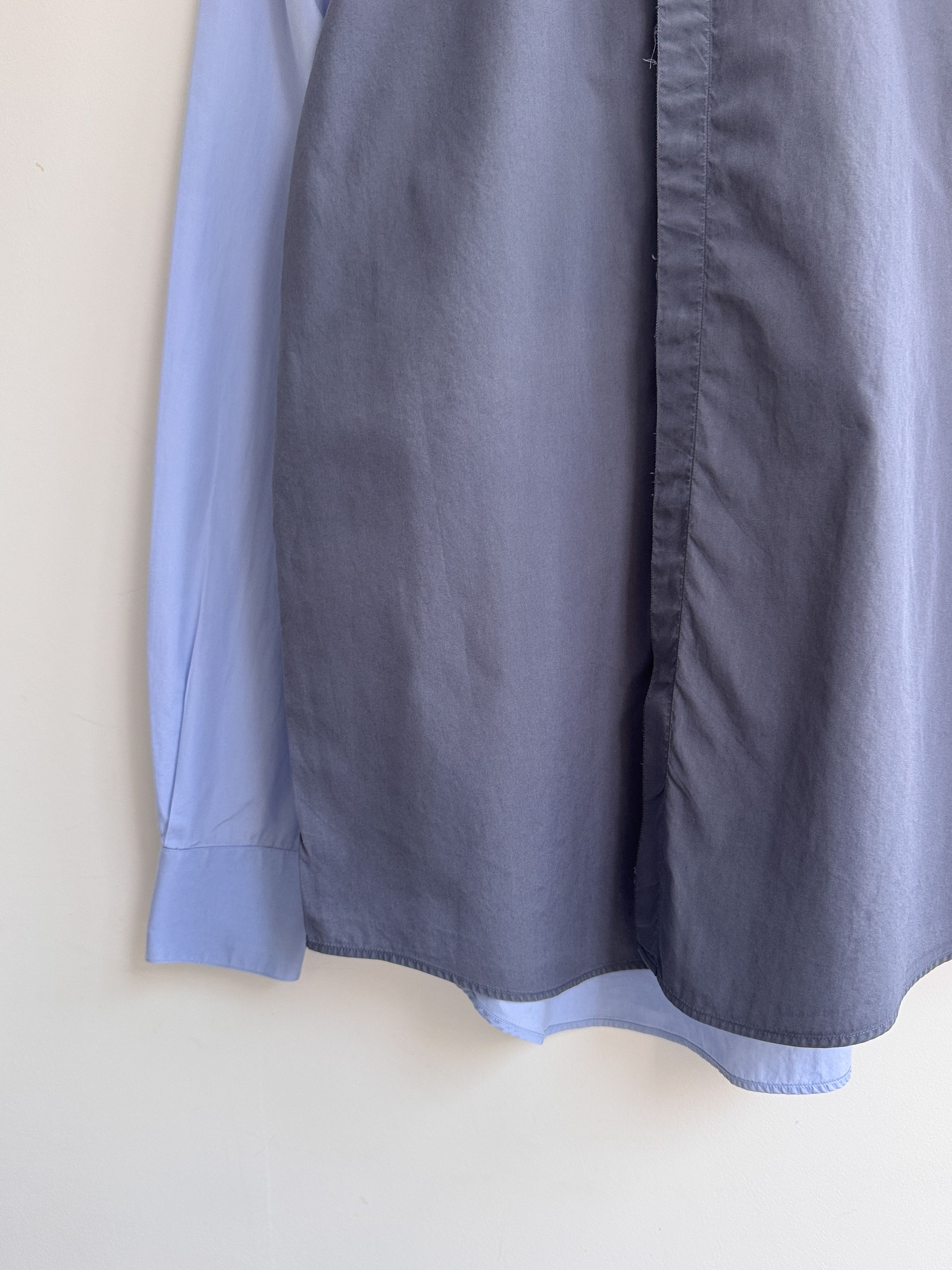 Lanvin Lanvin Blue Dress Shirt Size US L / EU 52-54 / 3 - 4 Thumbnail