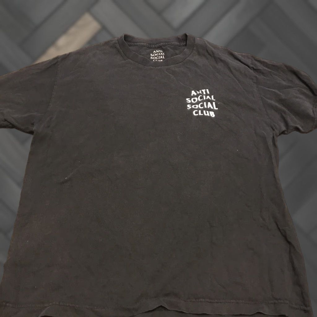 Anti Social Social Club Anti Social Social Club Shirt L Mens T-Shirt Black Short Sleeve Regular Fit Size US L / EU 52-54 / 3 - 1 Thumbnail