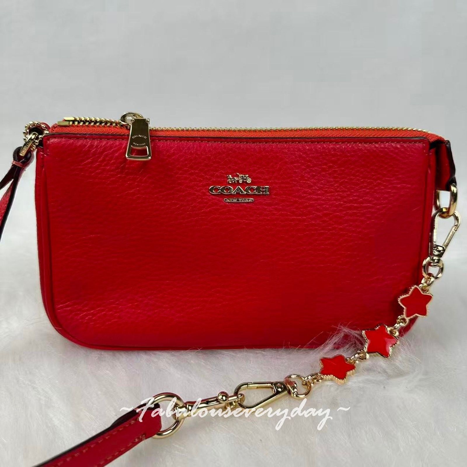 Coach Coach Nolita 19 Shoulder Leather Carnation Extended Chain Size ONE SIZE - 2 Thumbnail