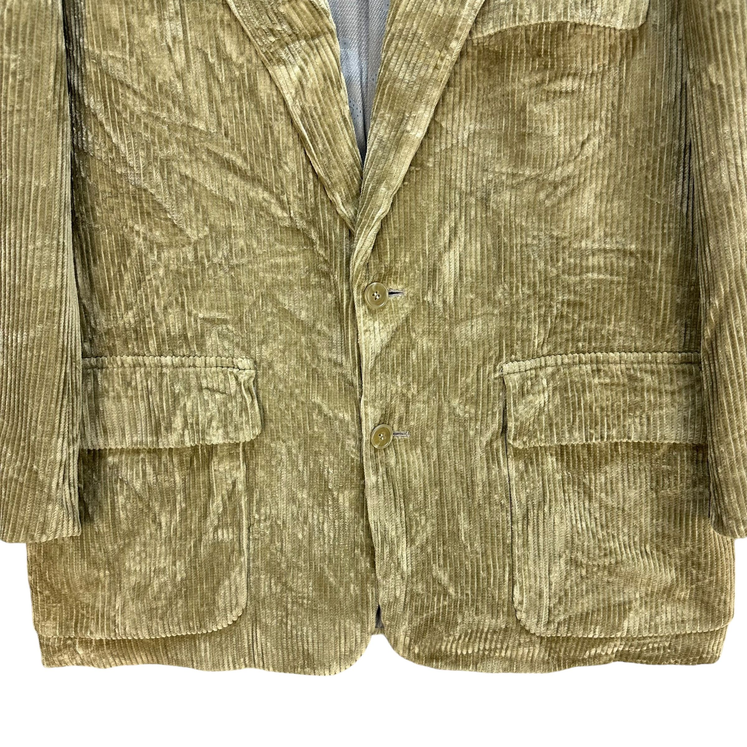 Christian Dior Monsieur 90's CHRISTIAN DIOR MONSIEUR Corduroy Suit Jacket #A60-1380 Size US L / EU 52-54 / 3 - 4 Thumbnail