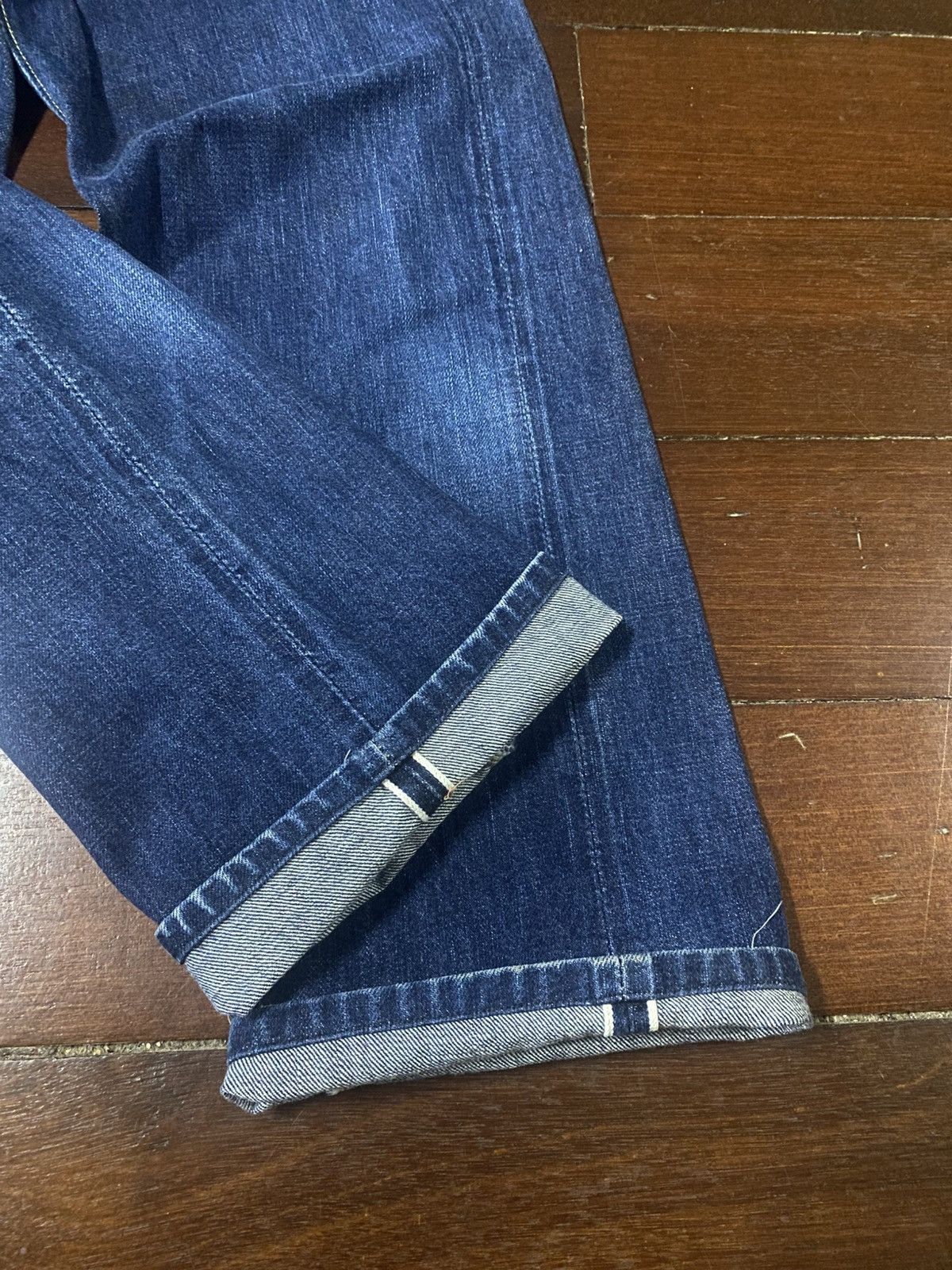 Full Count & Co. Rare 2000 limited edition FULLCOUNT 0105 selvedge Size US 31 - 6 Thumbnail