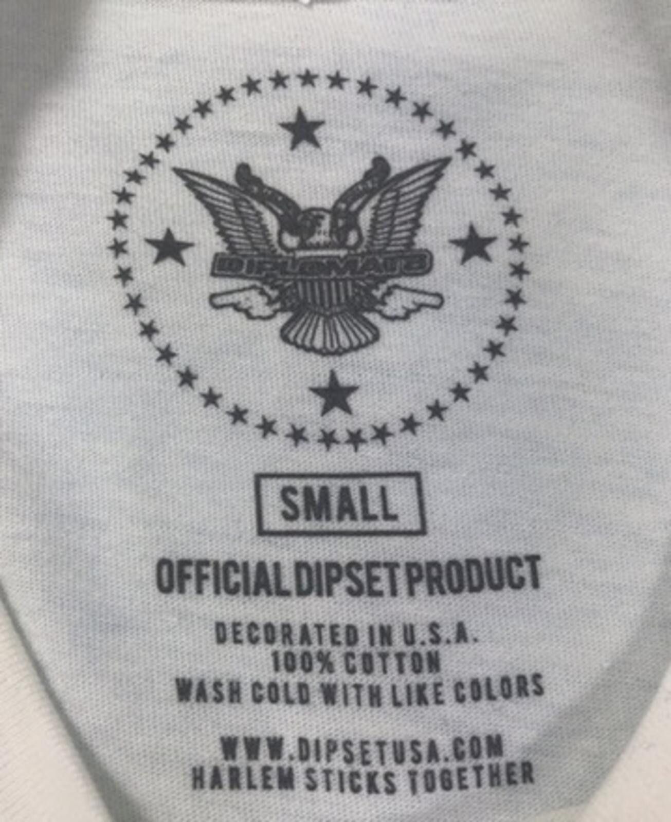 Diplomats Diplomats Graphic Eagle T-Shirt Small Official Dipset Merch Size US M / EU 48-50 / 2 - 6 Thumbnail