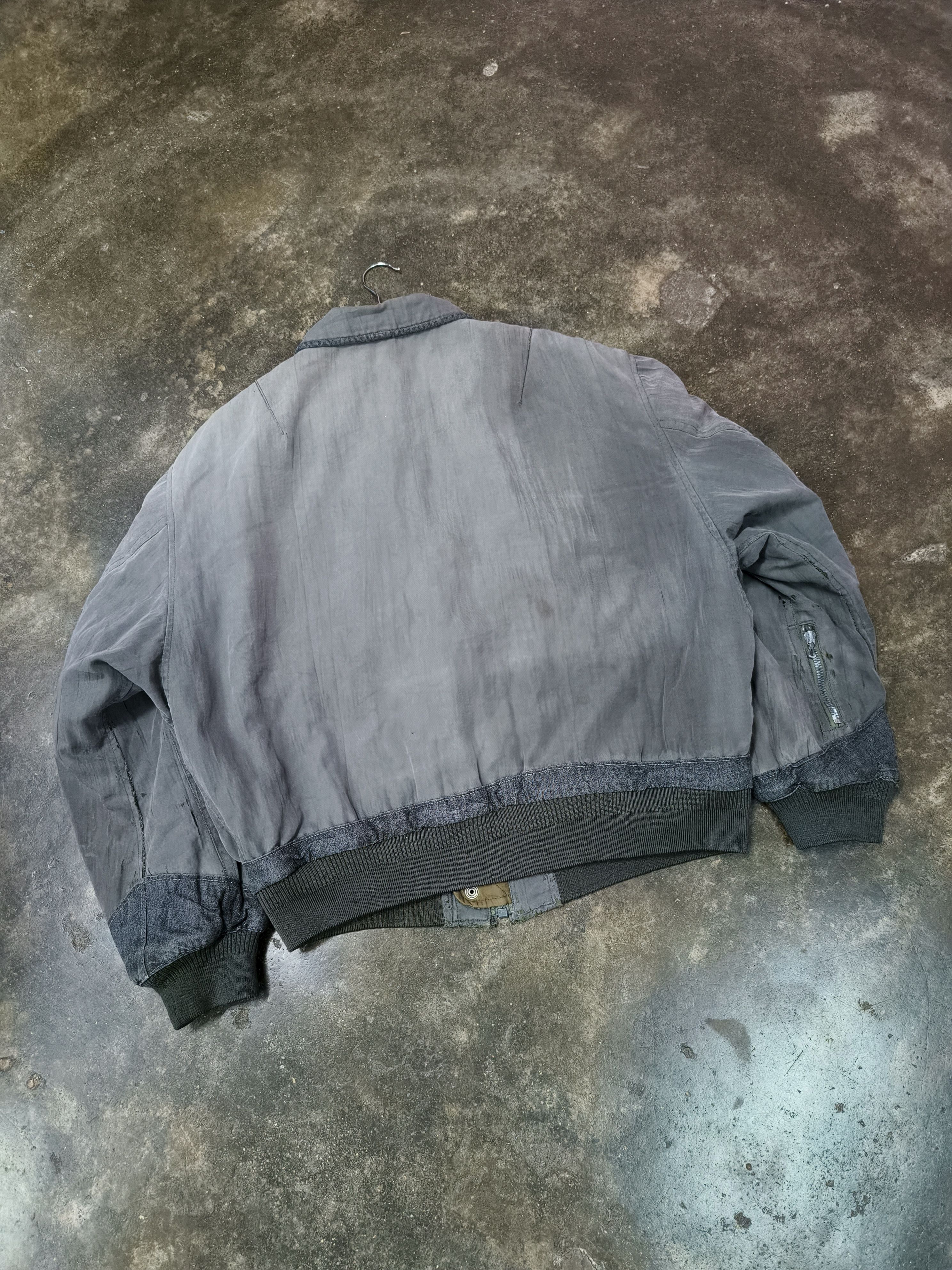 BIGI Vintage men bigi riri zip up bomber jacket distressed Size US L / EU 52-54 / 3 - 11 Thumbnail
