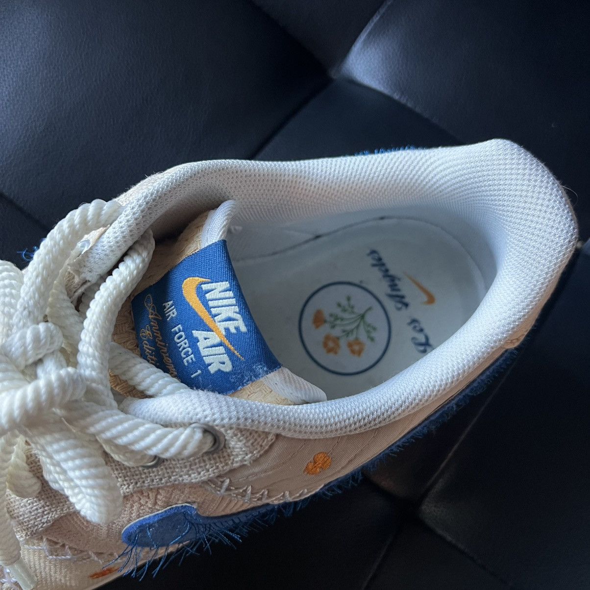 Nike Air Force 1 ‘07 LA Flea 40th Anniversary Edition Men 11.5 Size US 11.5 / EU 44-45 - 10 Thumbnail