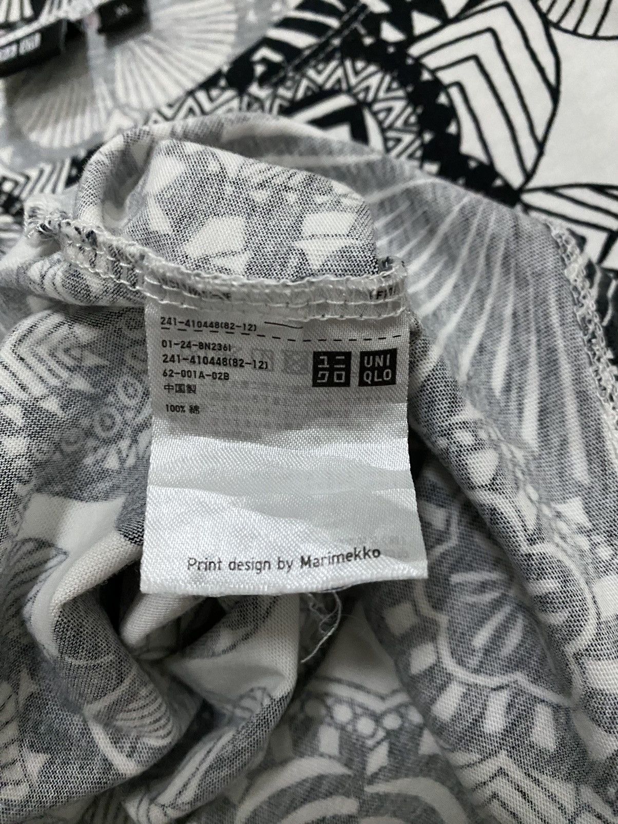 Designer × Marimekko × Uniqlo Matimekko By Uniqlo Floralshirt Size XL / US 12-14 / IT 48-50 - 4 Thumbnail