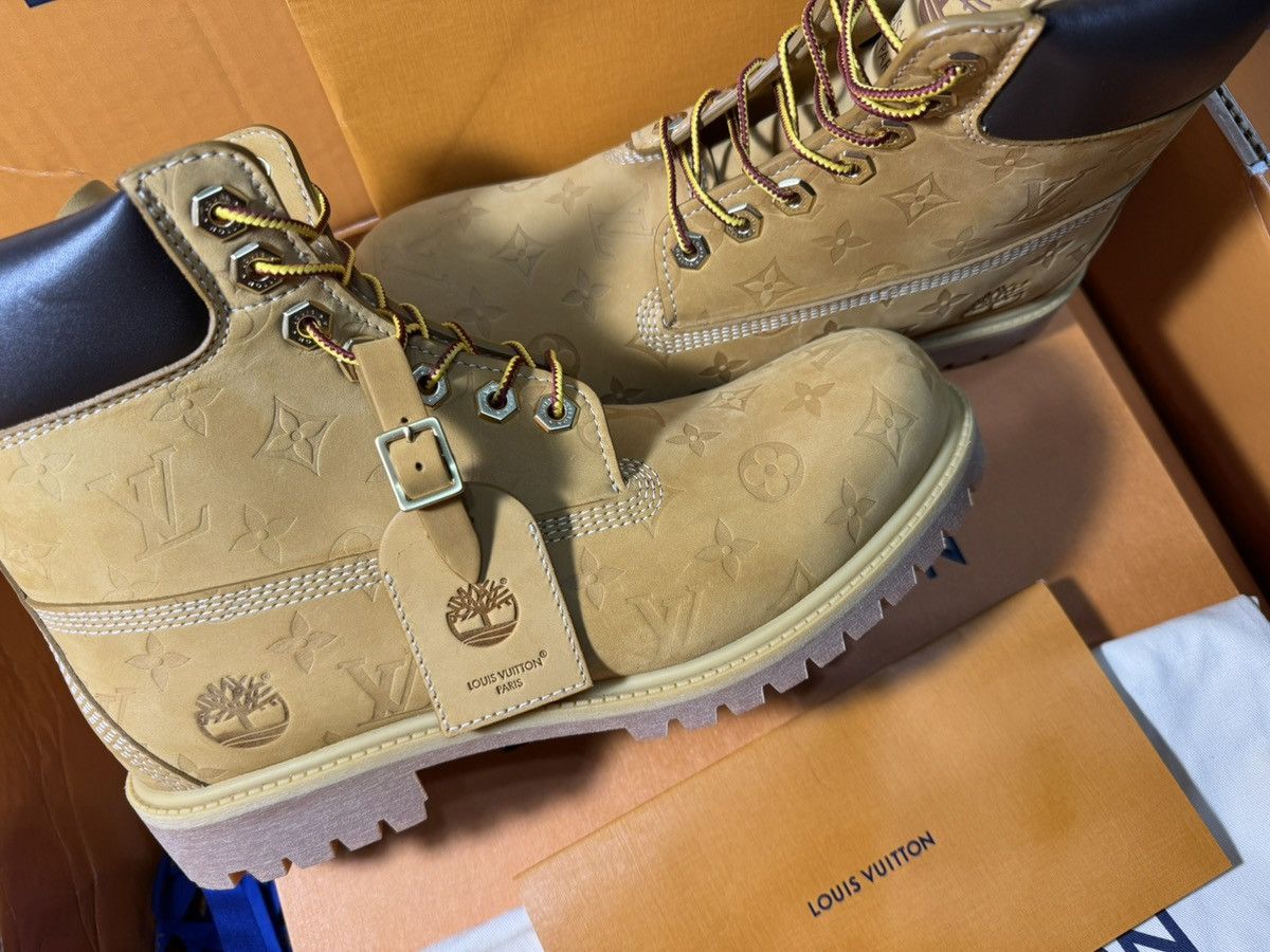 Louis Vuitton Louis Vuitton x Timberland 6-Inch Boot Monogram Size US 10.5 / EU 43-44 - 3 Thumbnail