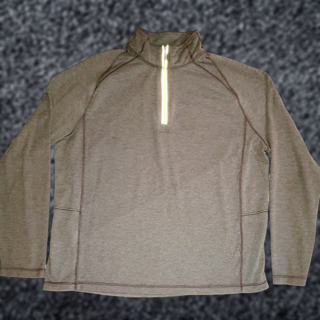Tommy Bahama Tommy Bahama Shirt Jacket Mens Large Gray 1/4 Zip Pullover Long Sleeve Mock Neck Shirt Jacket Mens Large Gray 1/4 Zip Pullover Long Sleeve Mock Neck Size US L / EU 52-54 / 3 - 1 Thumbnail