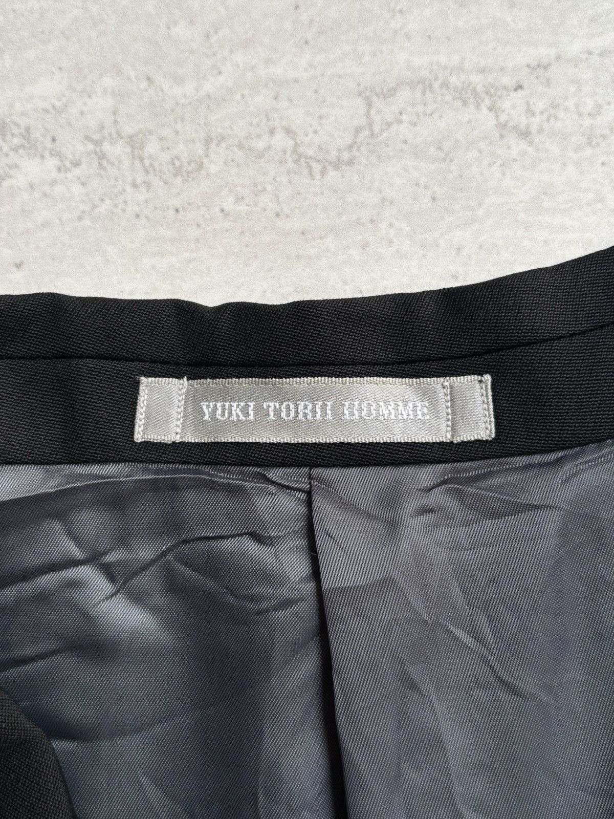 Other YUKI TORII HOMME Black Suit Size 54L - 6 Thumbnail