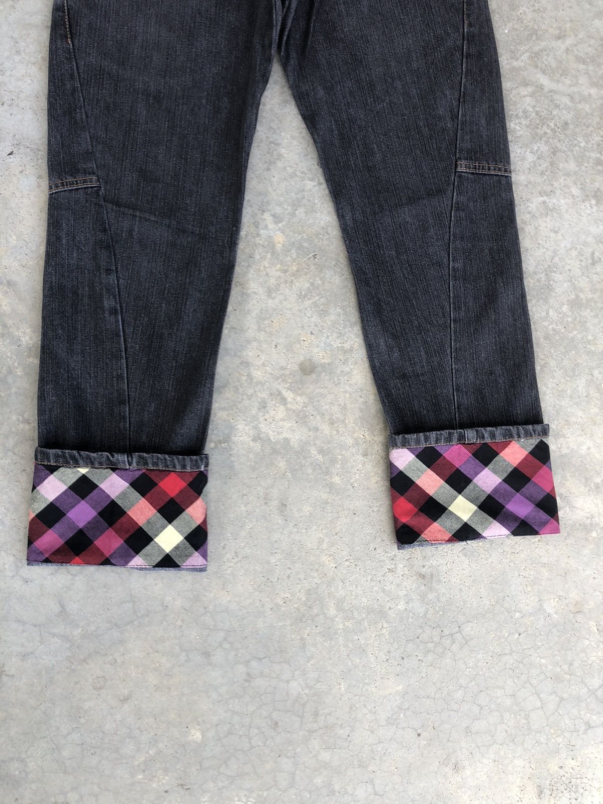 Hysteric Glamour Japanese Nylaus Double Waist Distressed Jeans Size US 30 / EU 46 - 13 Thumbnail