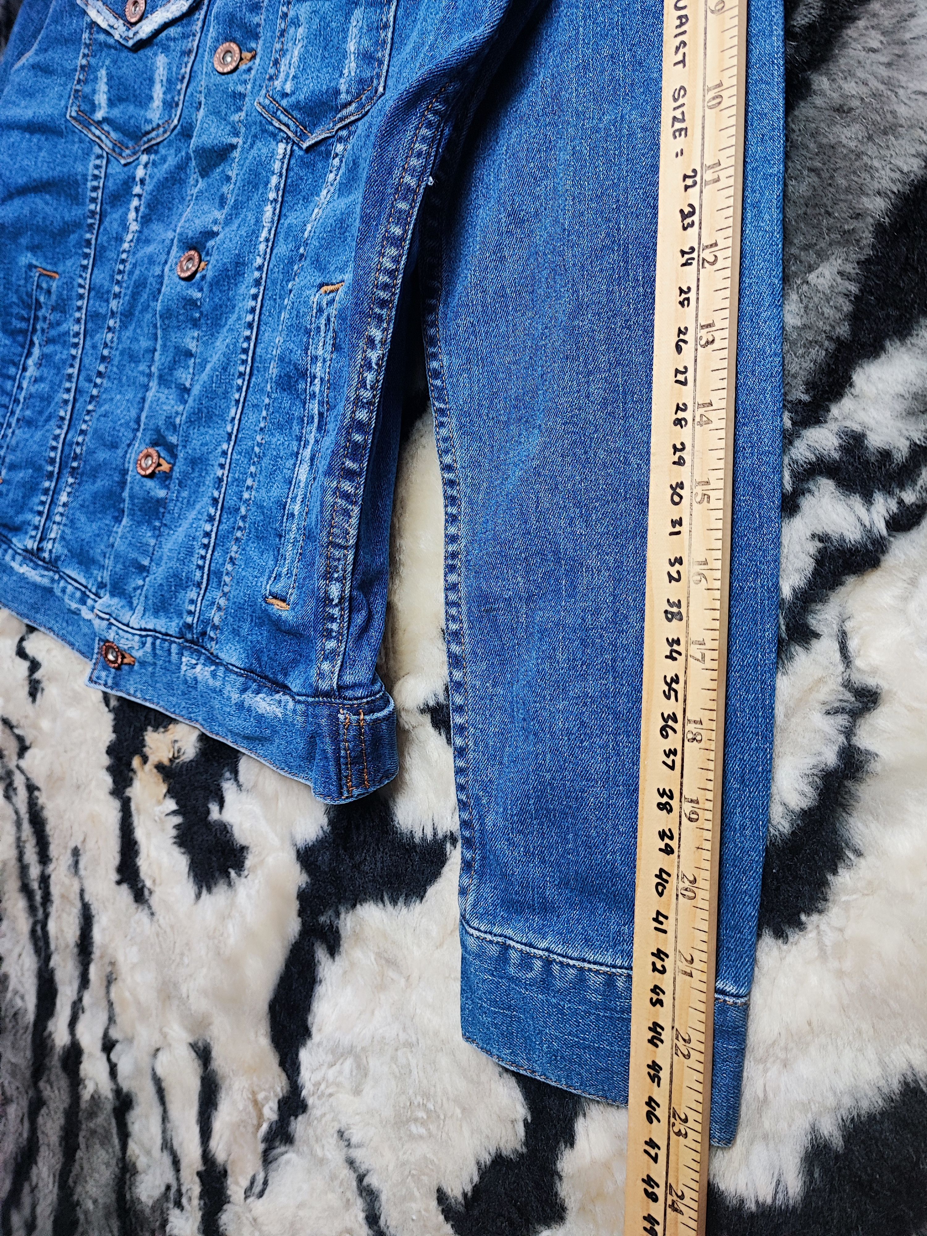Global Work Global Work Japan Denim Jacket Style Type 3 Trucker 17x24 Size US M / EU 48-50 / 2 - 7 Thumbnail
