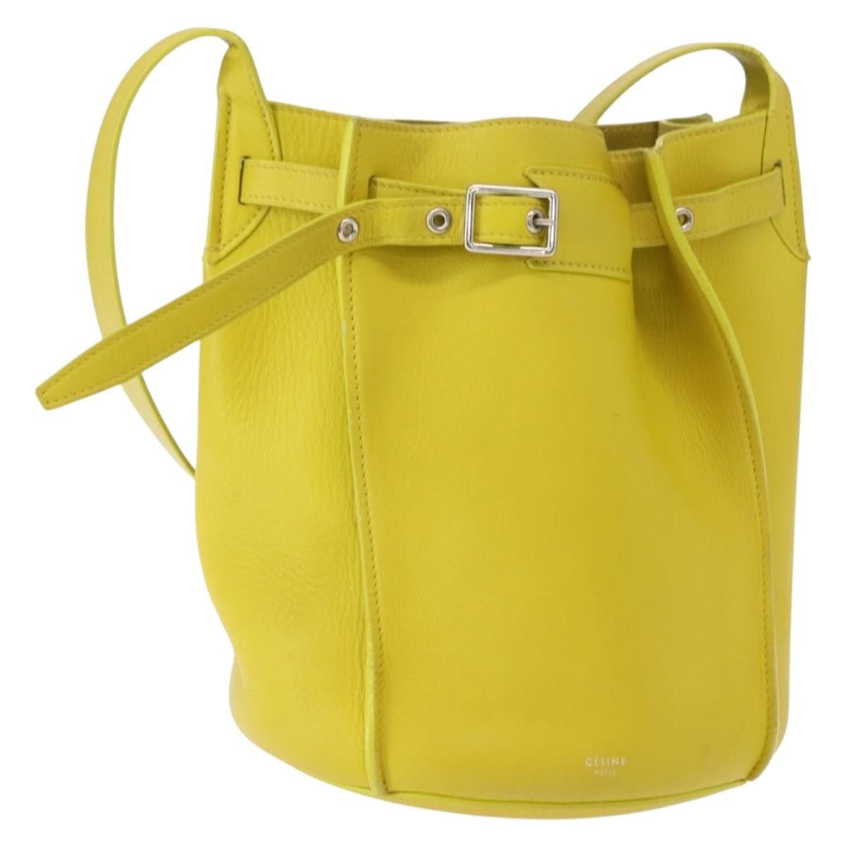 Celine Celine Long Strap Big Bag Bucket Leather Size ONE SIZE - 1 Thumbnail