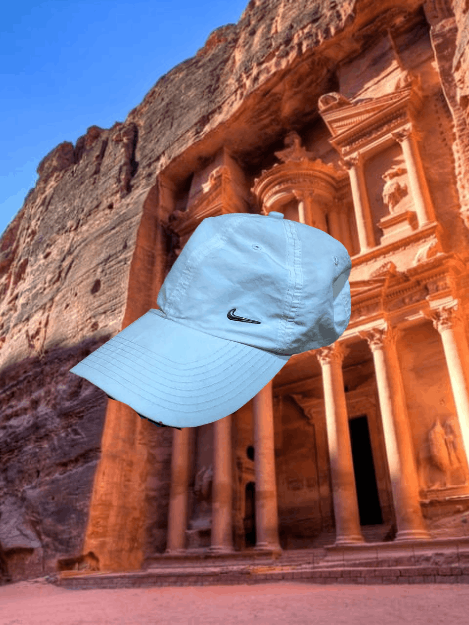 Nike Hats Nike Vintage white metal logo Cap Y2K streetwear Size ONE SIZE - 1 Thumbnail